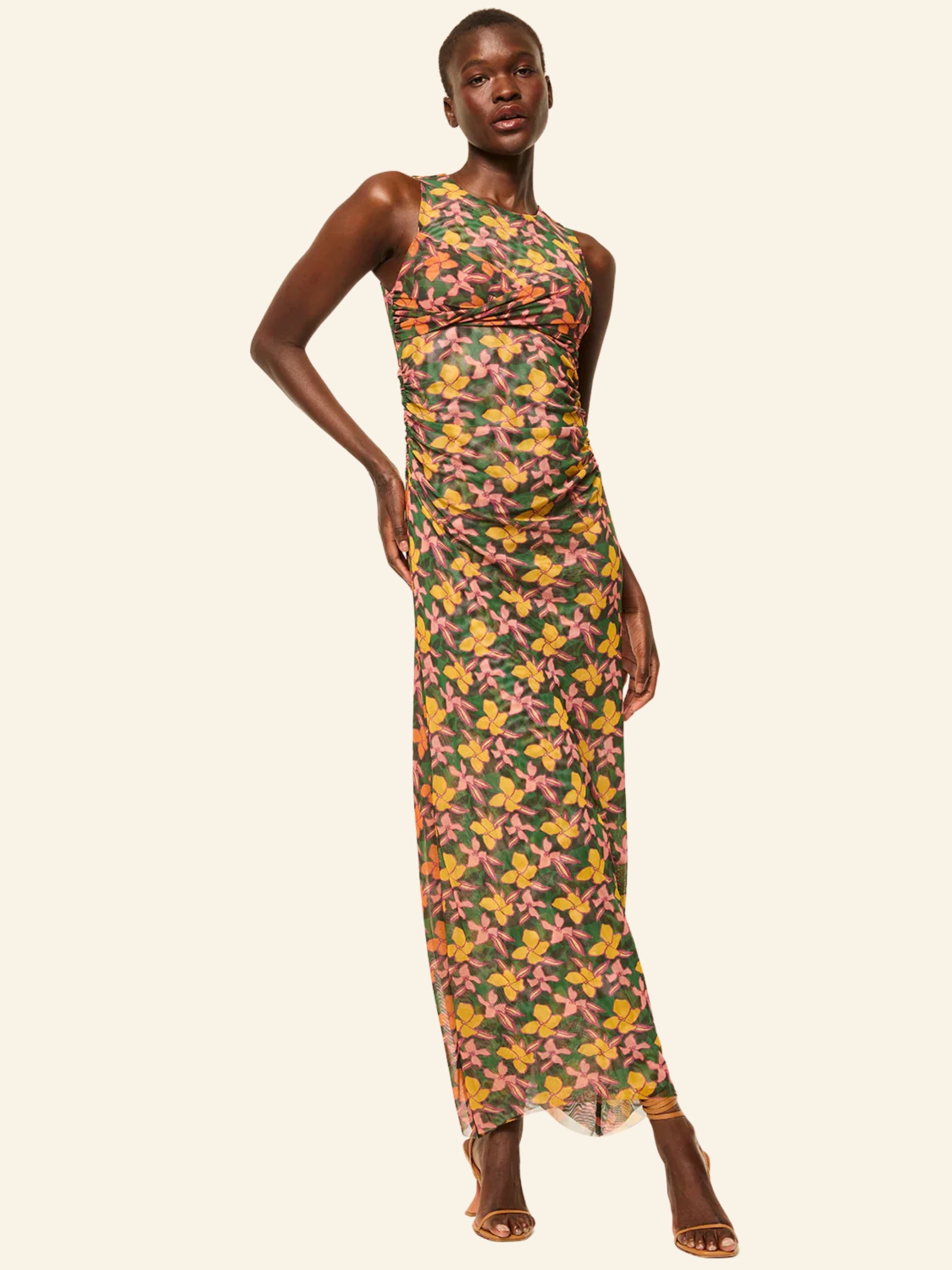 GEDL92173pm MISA Blythe Dress