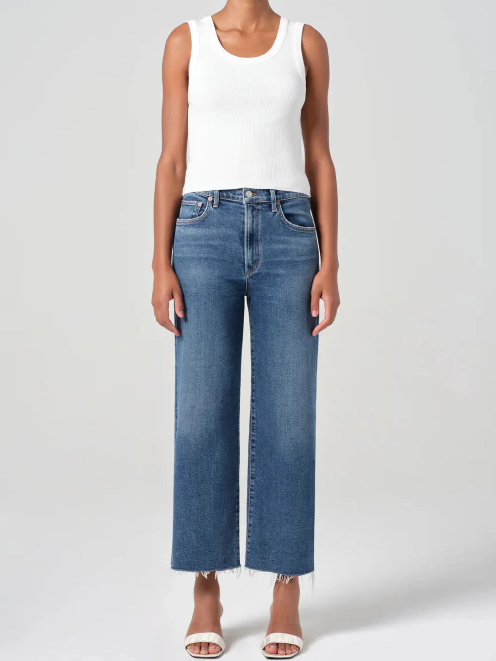A9190-1256m Agolde Harper Crop Jean