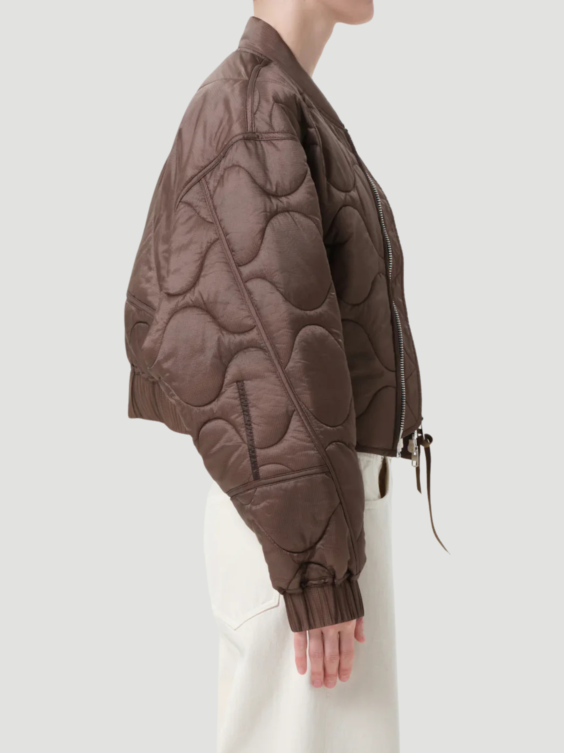 A5031c Agolde Iona Quilted Jacket
