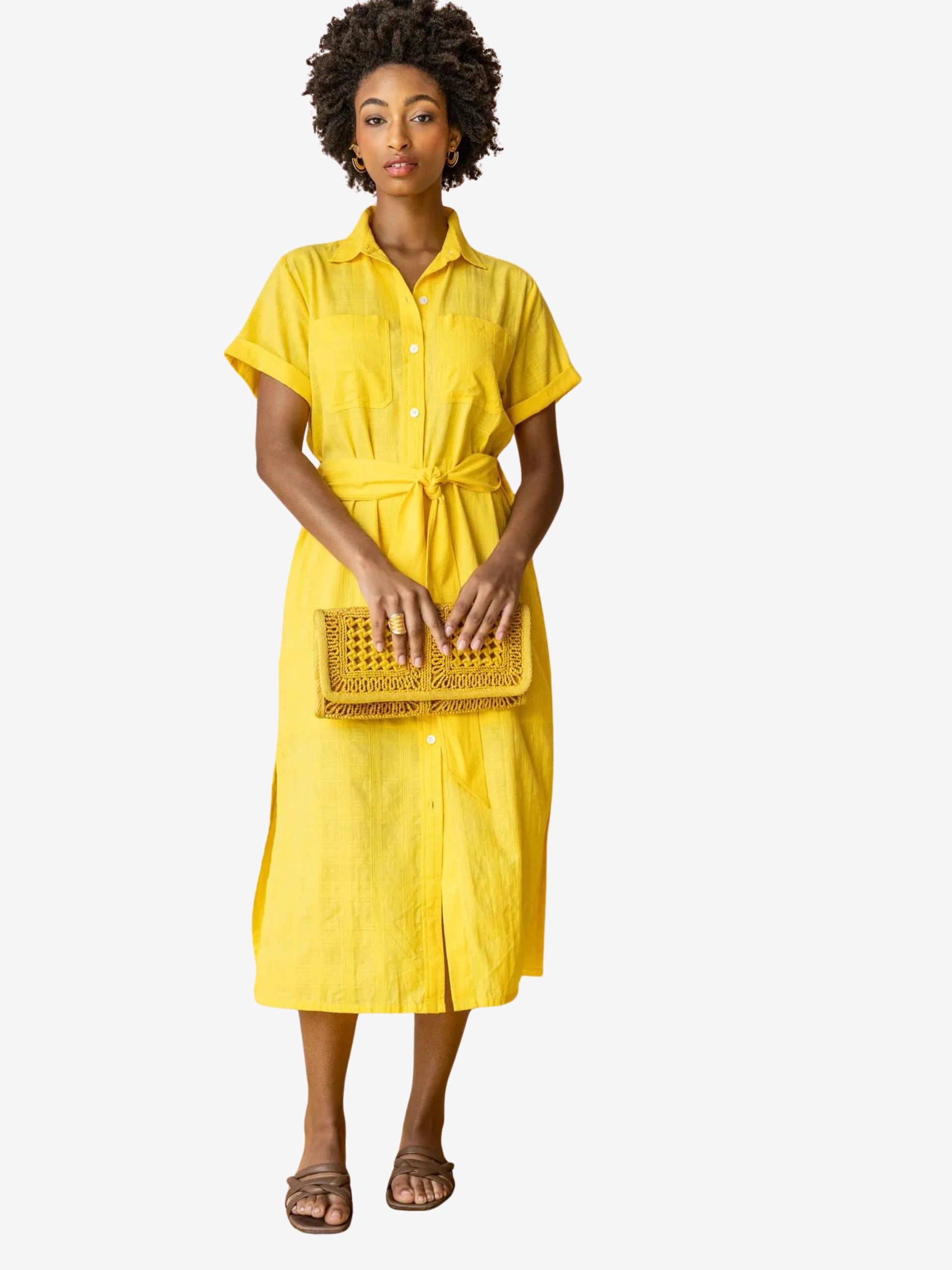 PA2550s Lilla P Belted Shirt Dress