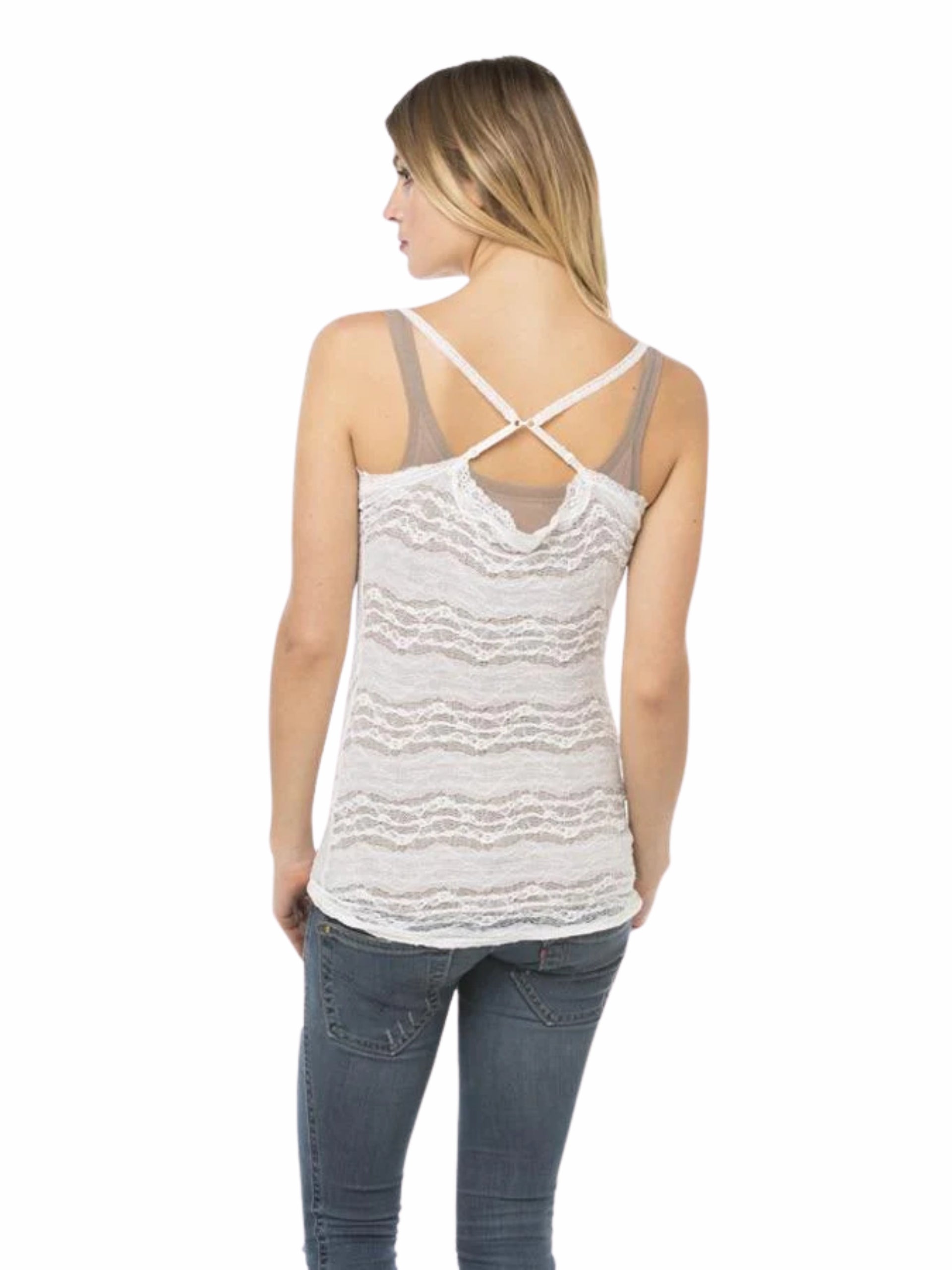 ALSTCLA - SUBTLE LUXURY Stretch Lace Cami