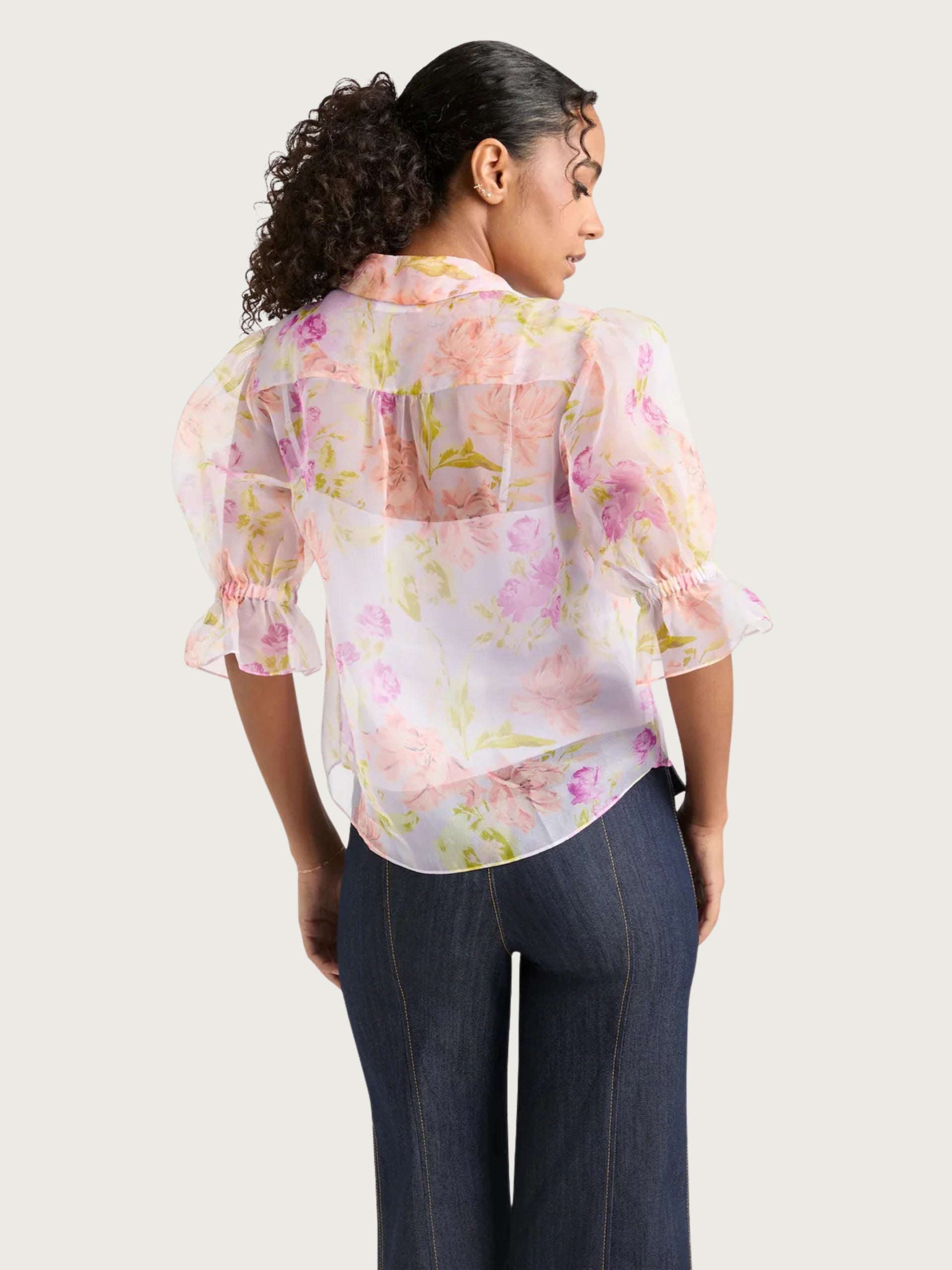 ZW16169352Zp Cinq A Sept Midnight Tulips Fiona Top