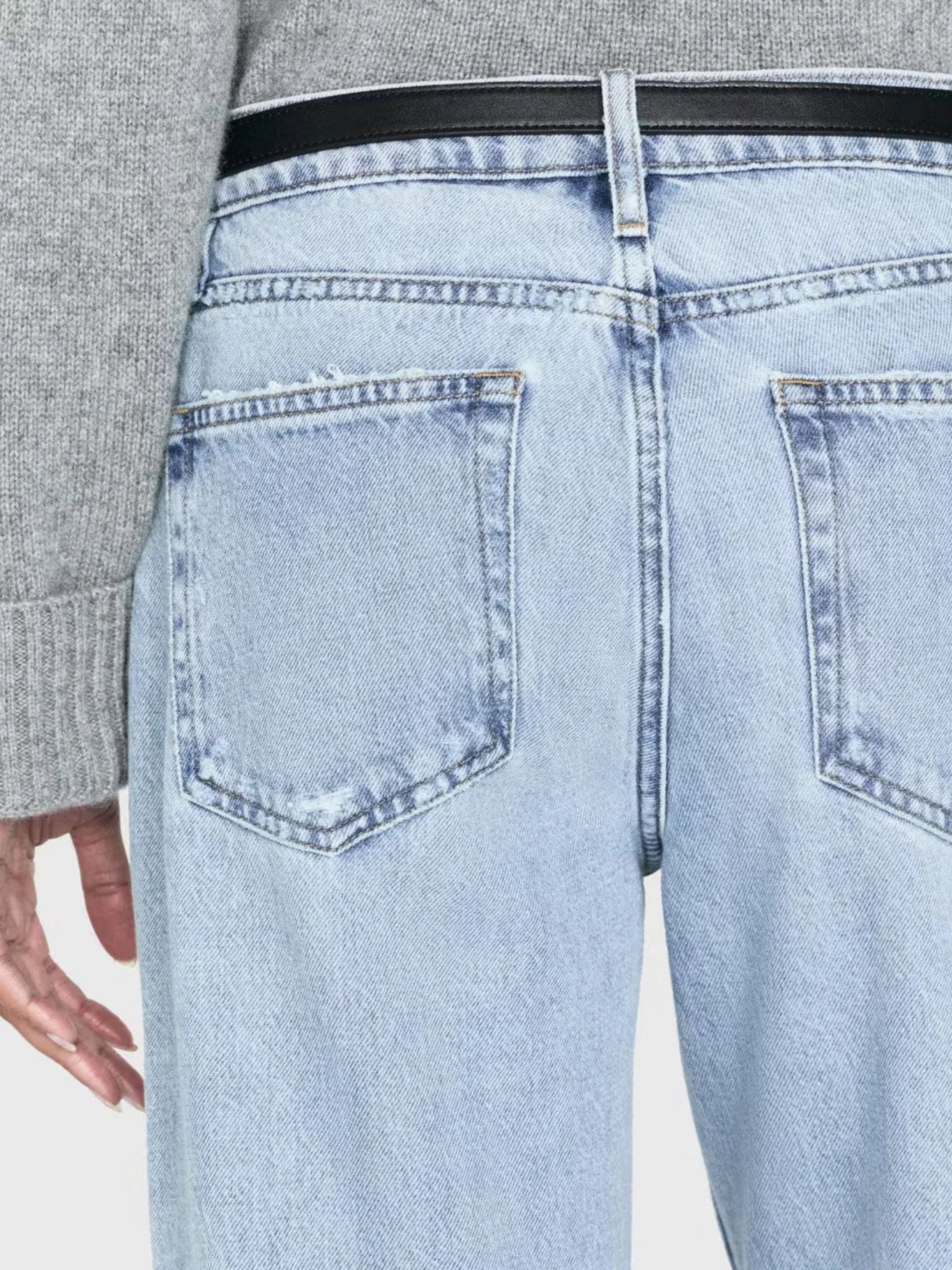 TSSTWC510z FRAME The Slouchy Straight Wide Cuff