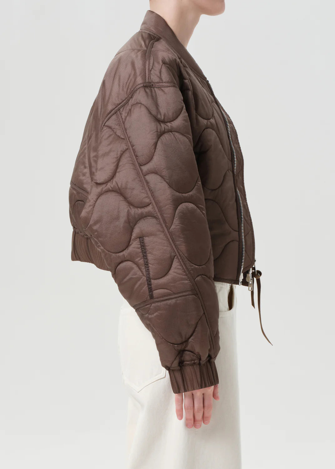 A5031c Agolde Iona Quilted Jacket