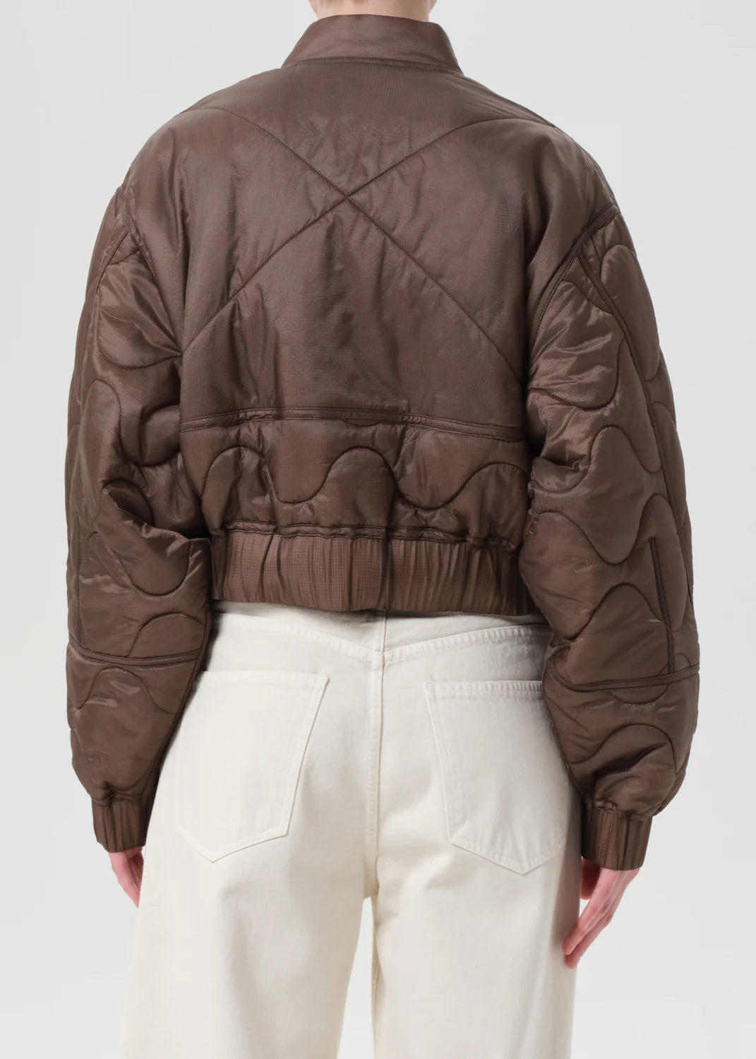 A5031c Agolde Iona Quilted Jacket