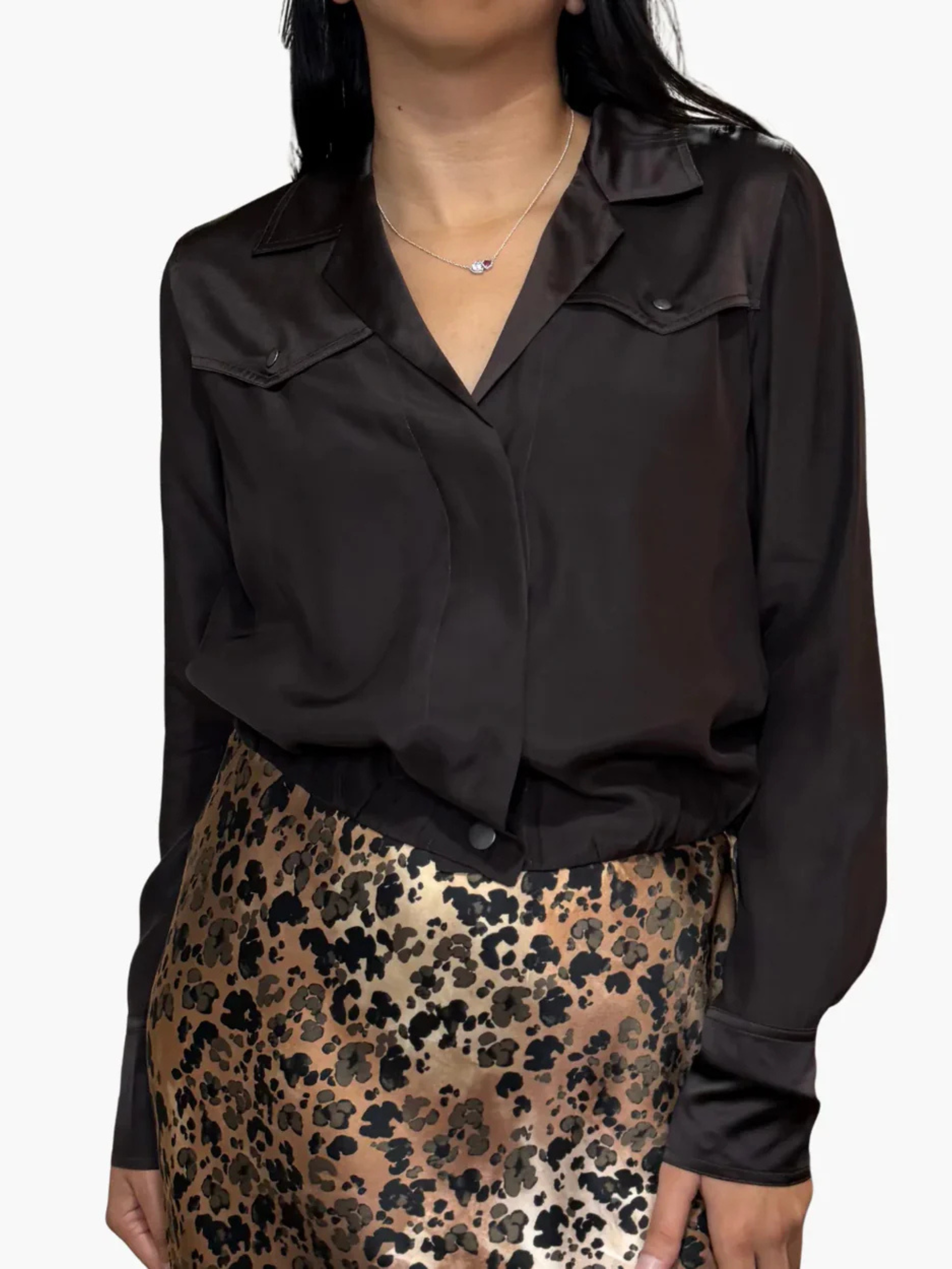 T1866j Go Silk Go Hepburn Shacket