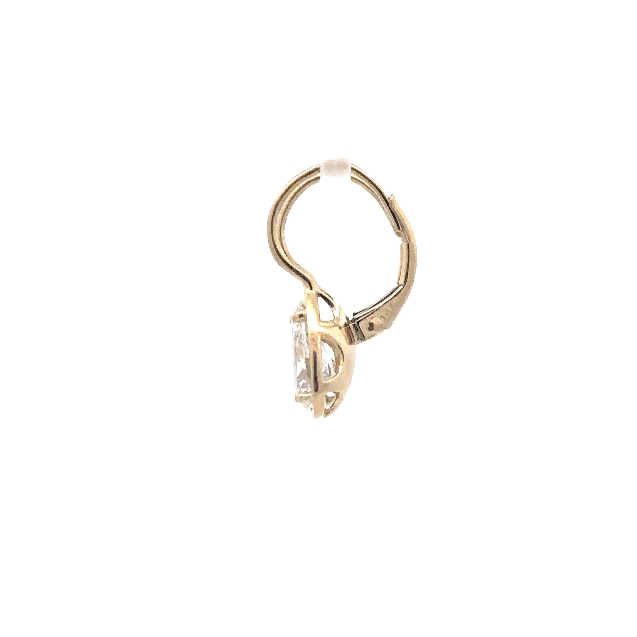 WD1854 Pear Shaped Lab Grown Diamond Earrings