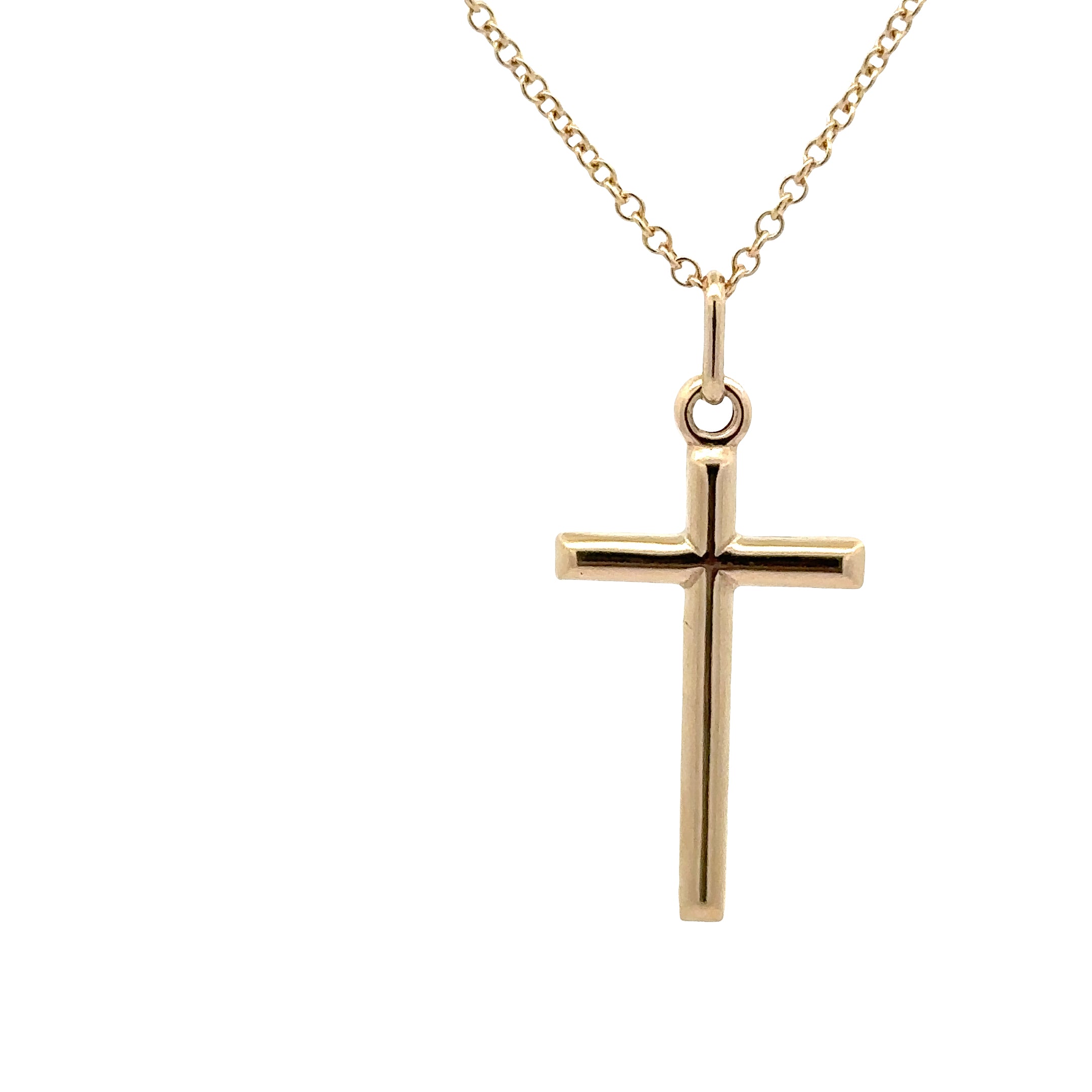 WD1878 14kt Yellow Gold Cross