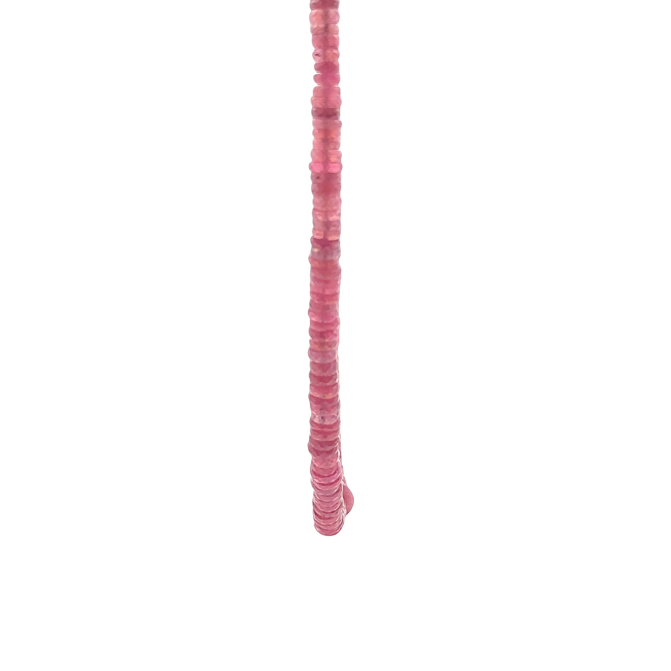 WD1927 Faceted Ruby Necklace — 14K Yellow Gold