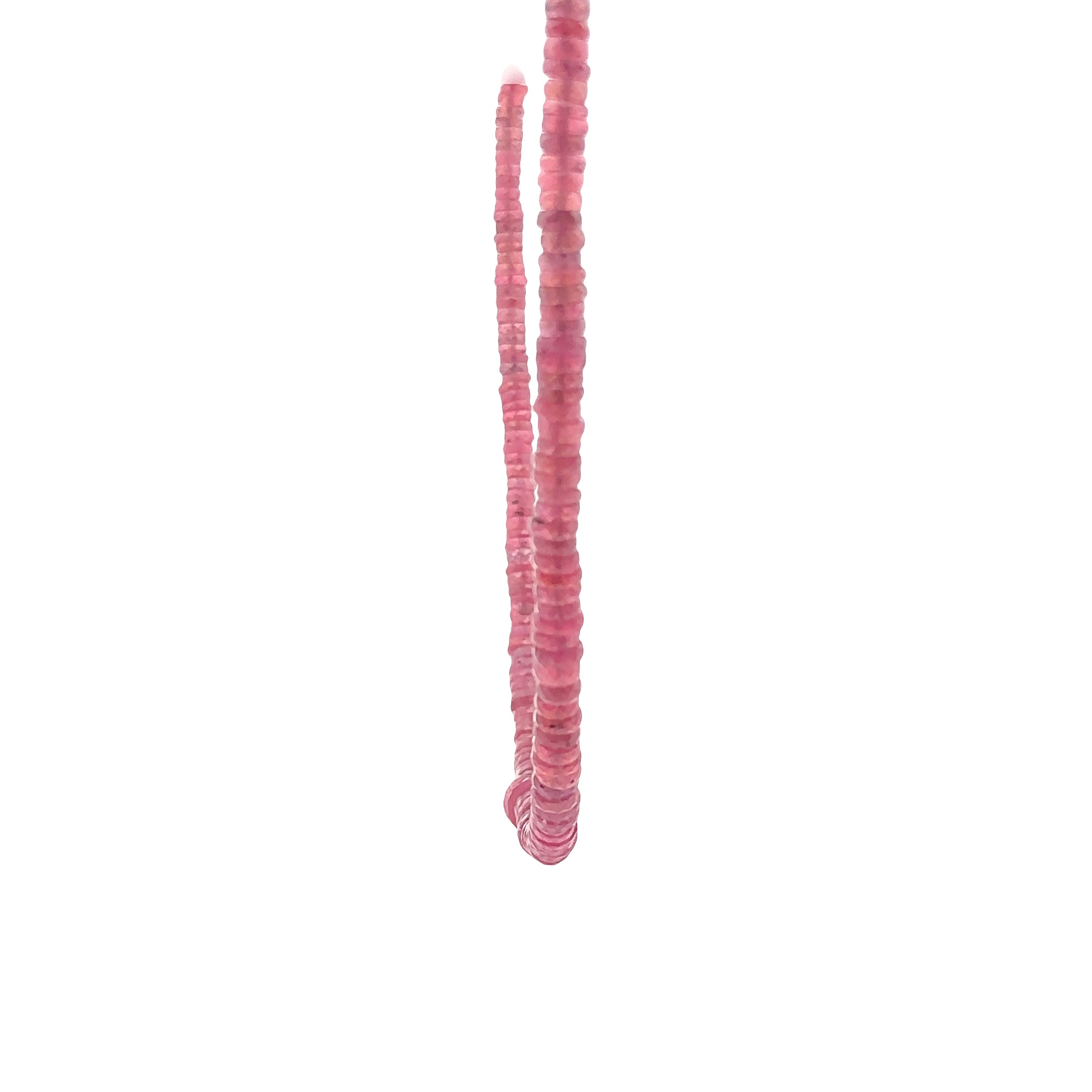 WD1927 Faceted Ruby Necklace — 14K Yellow Gold