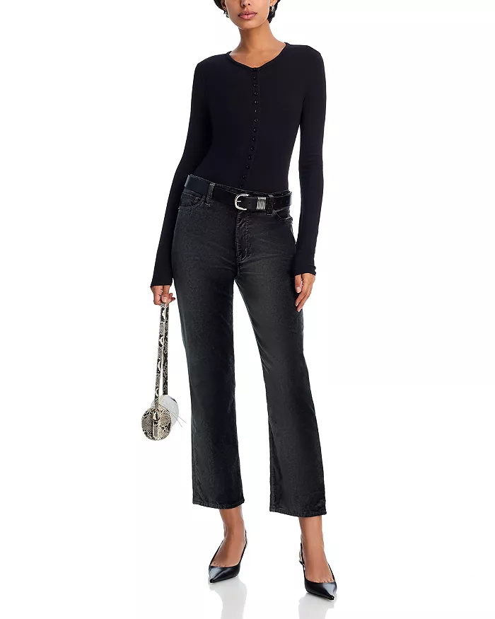 WP26JKT006BLK FRAME The Rib Splay Top