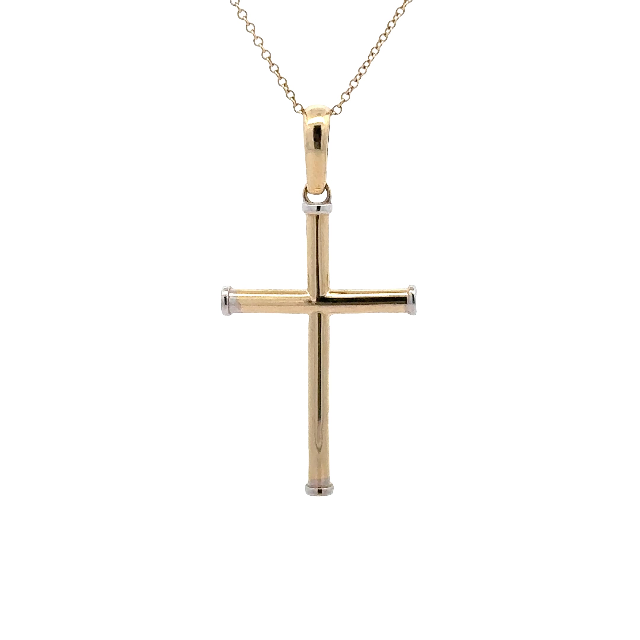 WD1875 14kt Yellow Gold Cross