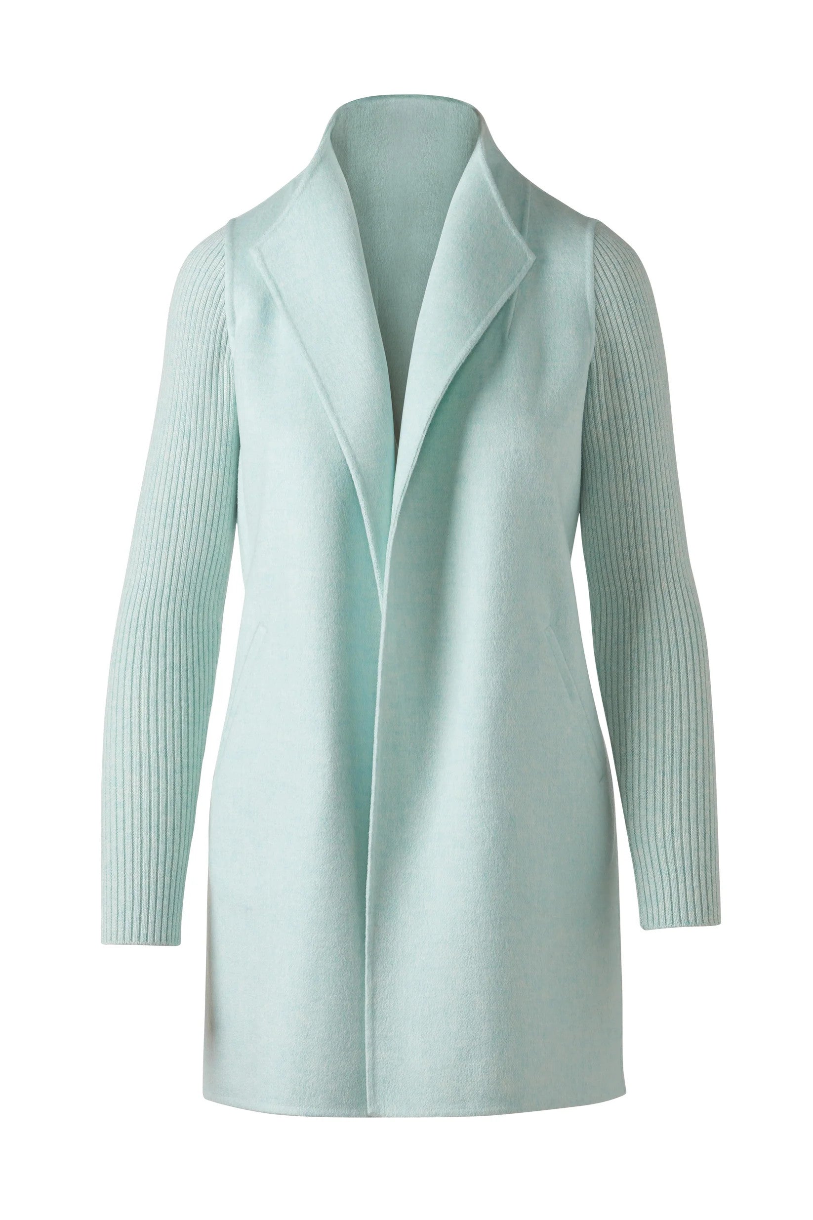 LFOJ1-C16sg KINROSS Rib Sleeve Coat