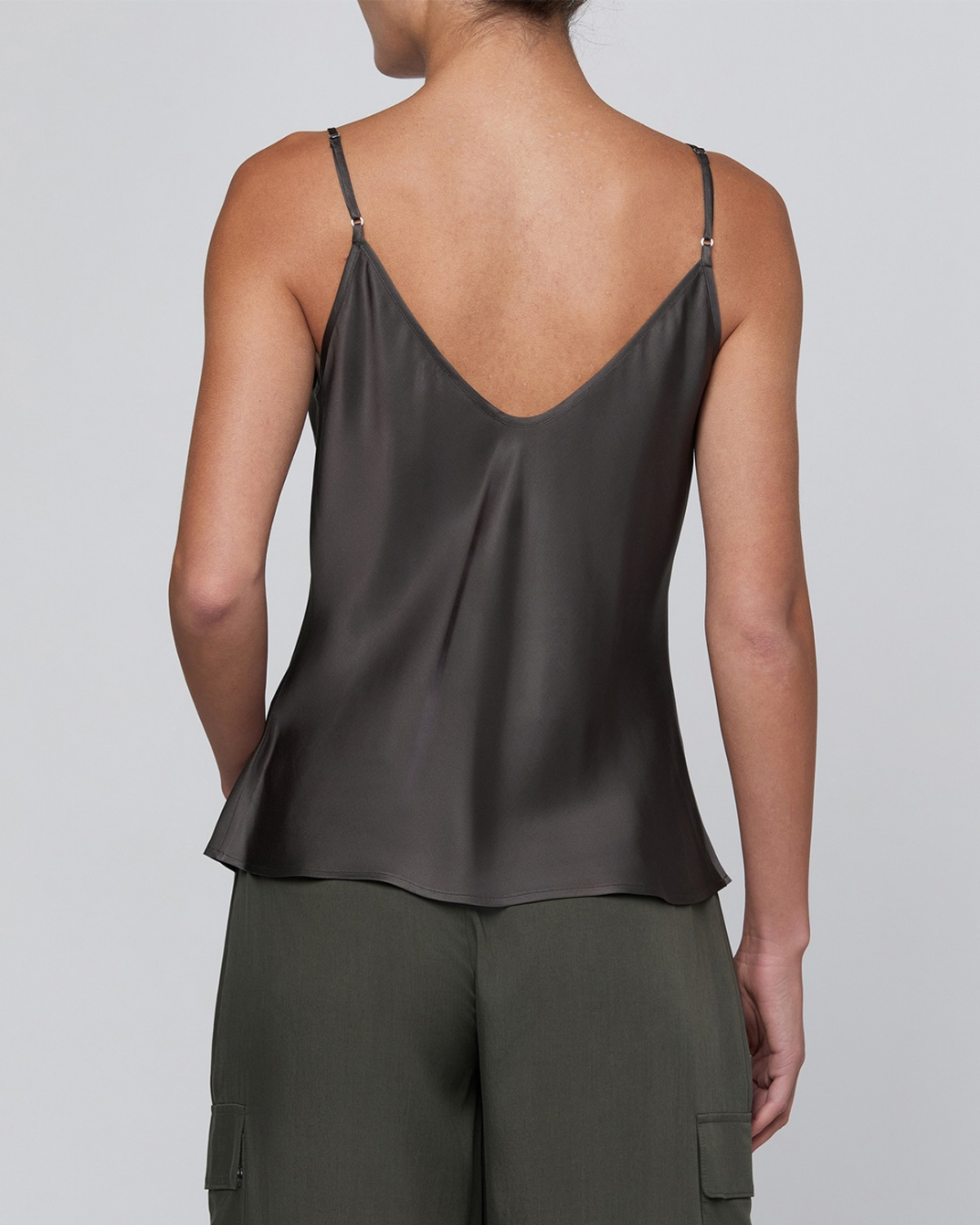 40404PLyAo L'AGENCE Lexi Silk Camisole