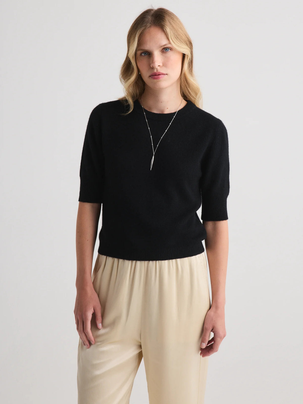 192097bk W.Cashmere The Celina Pullover