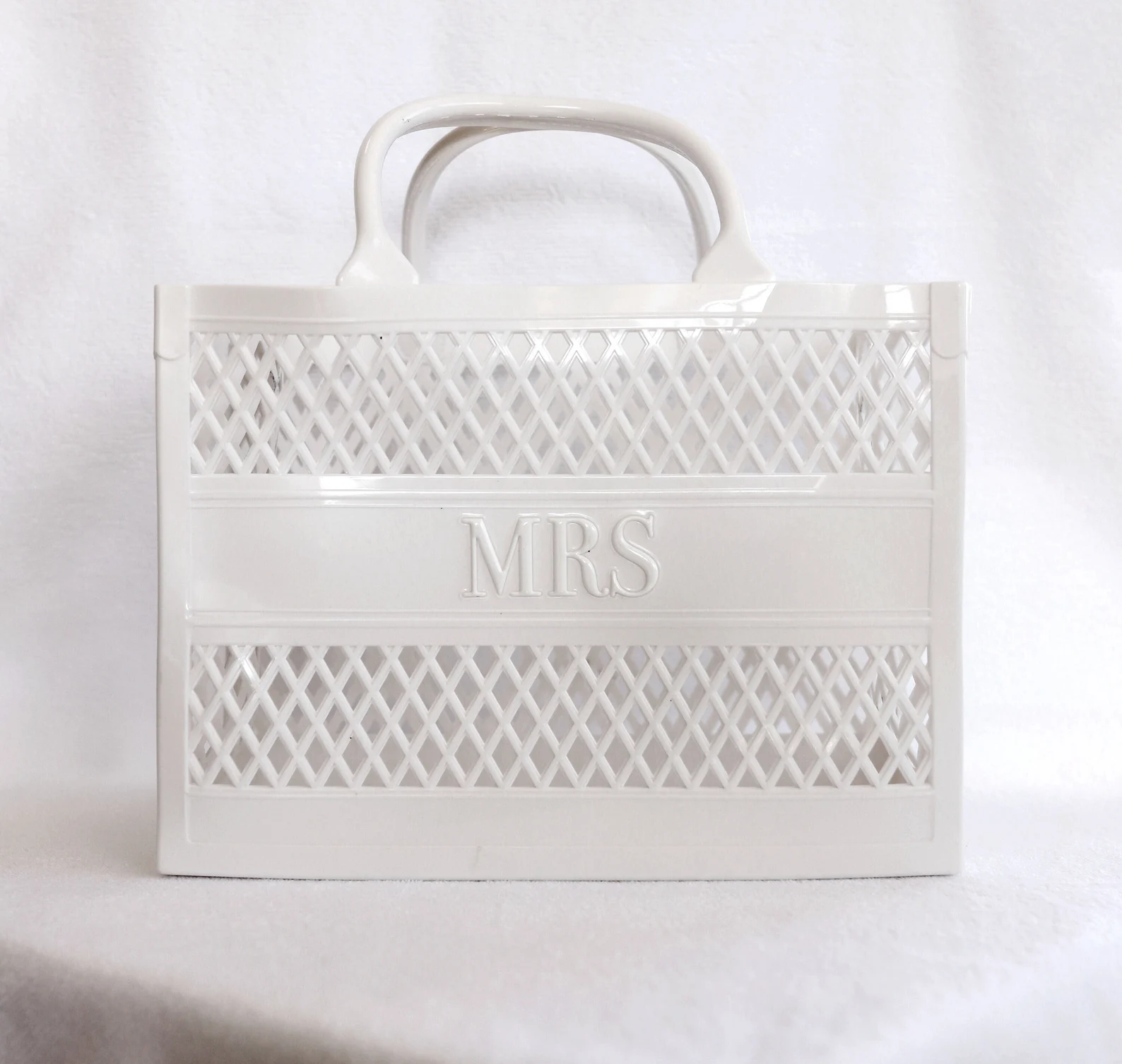 MRS - Embossed Jelly Tote
