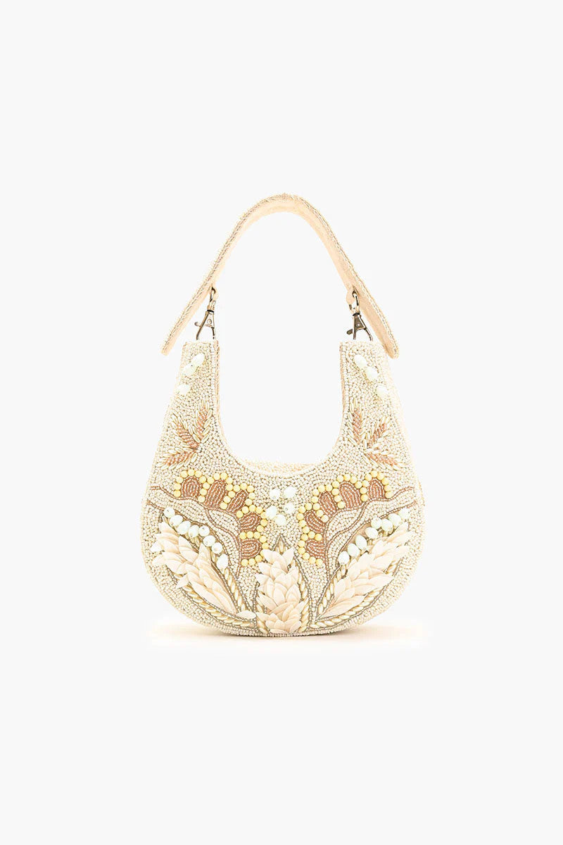 America & Beyond Shimmering Sands Embellised Mini Bag