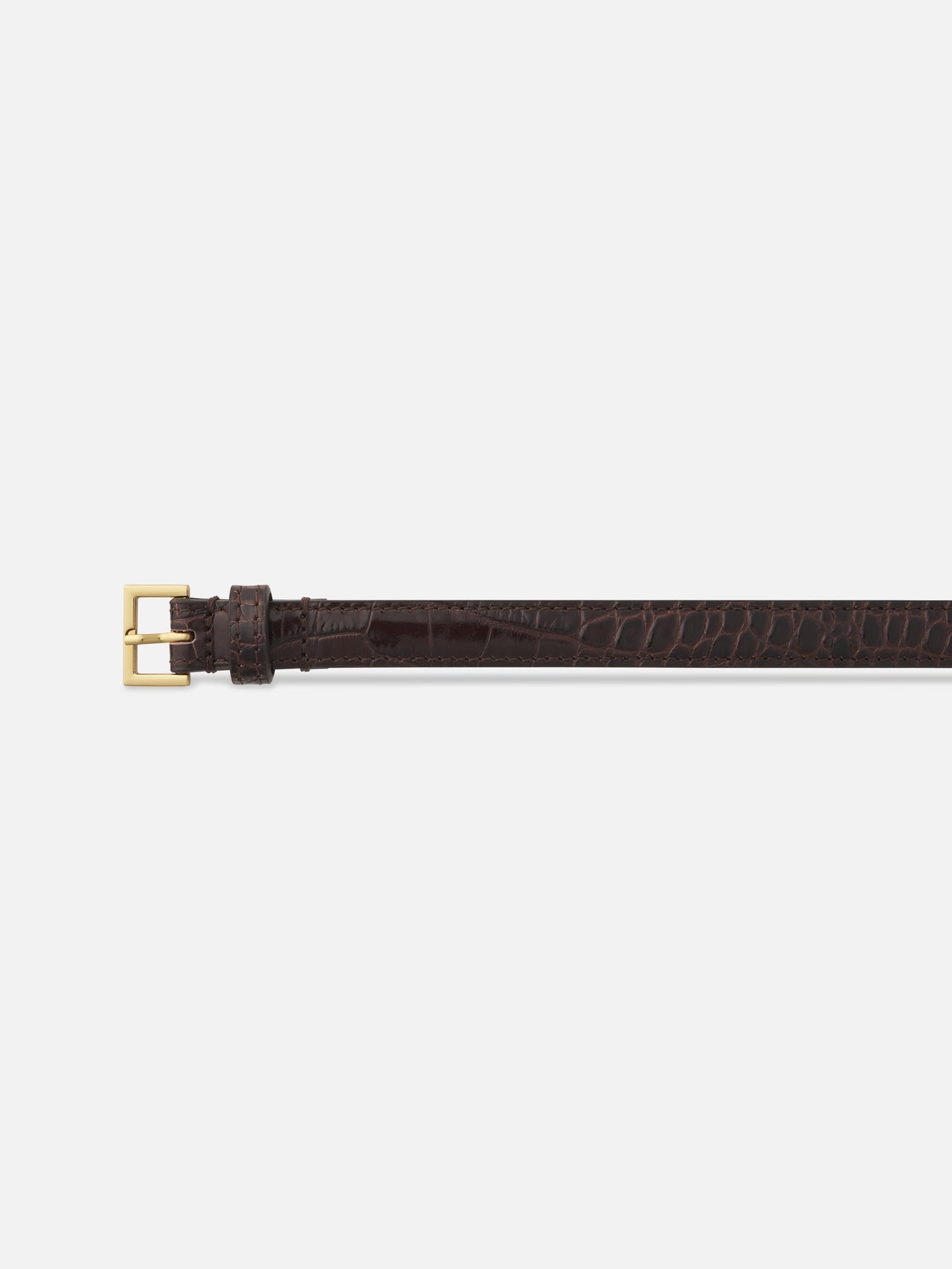WE26ABT006 FRAME The Petite Square Buckle Belt