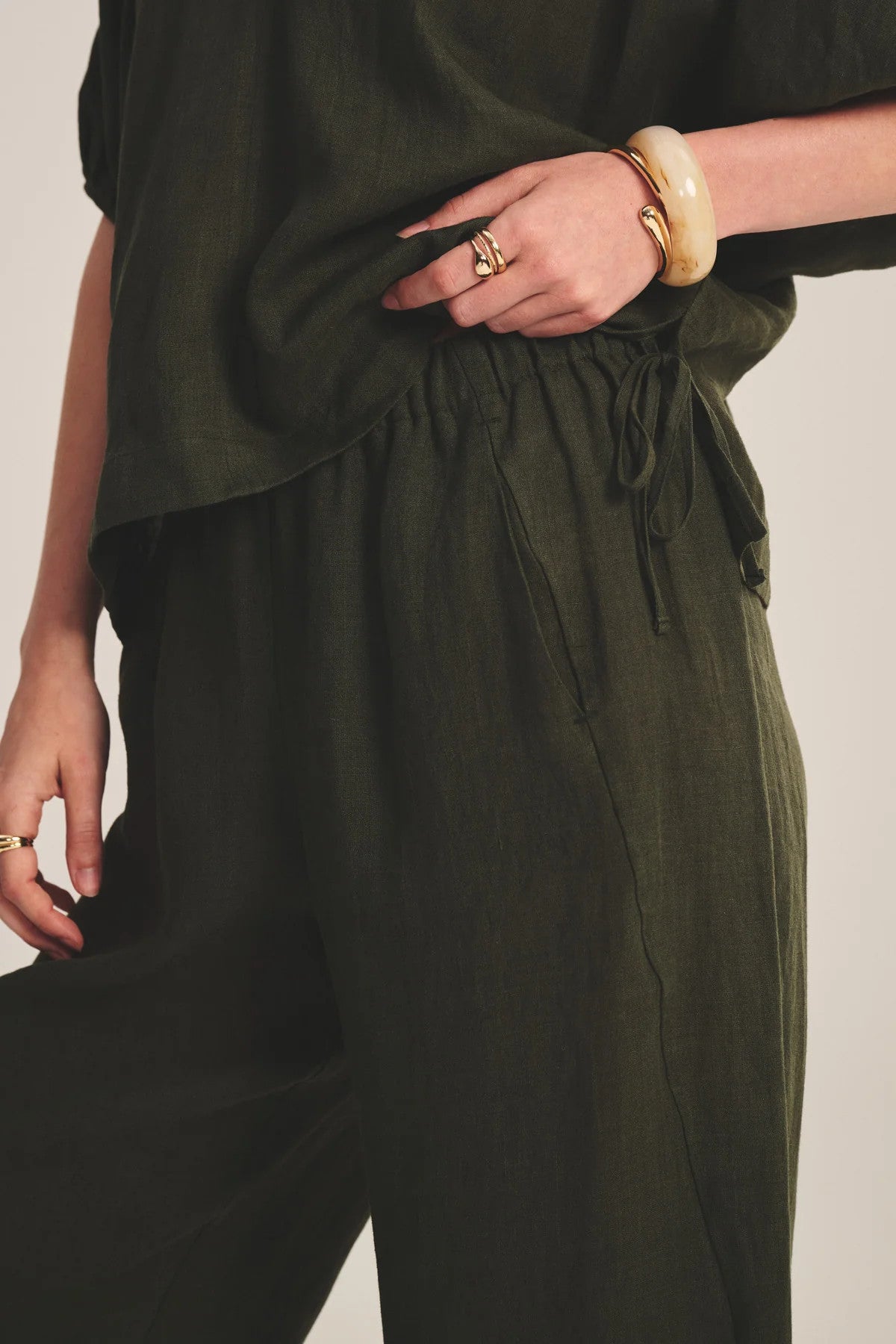 LOLA03t Velvet Lola Linen Pant