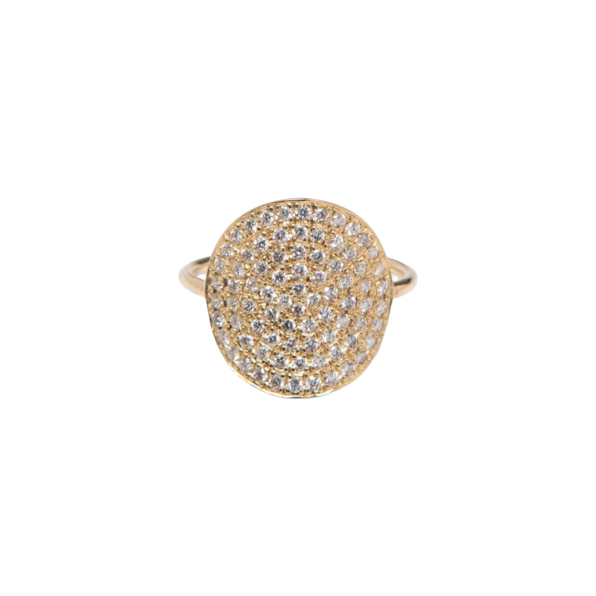 WD142 Curved Pave Disk