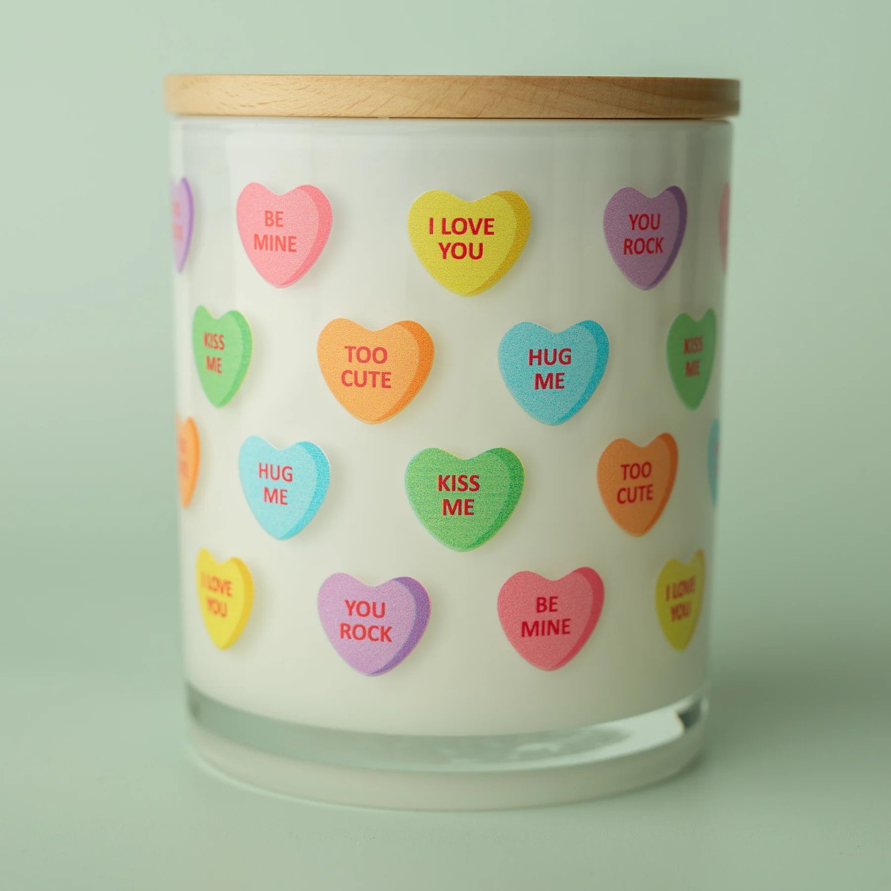 57VSch Unplug Soy Candles Candy Hearts