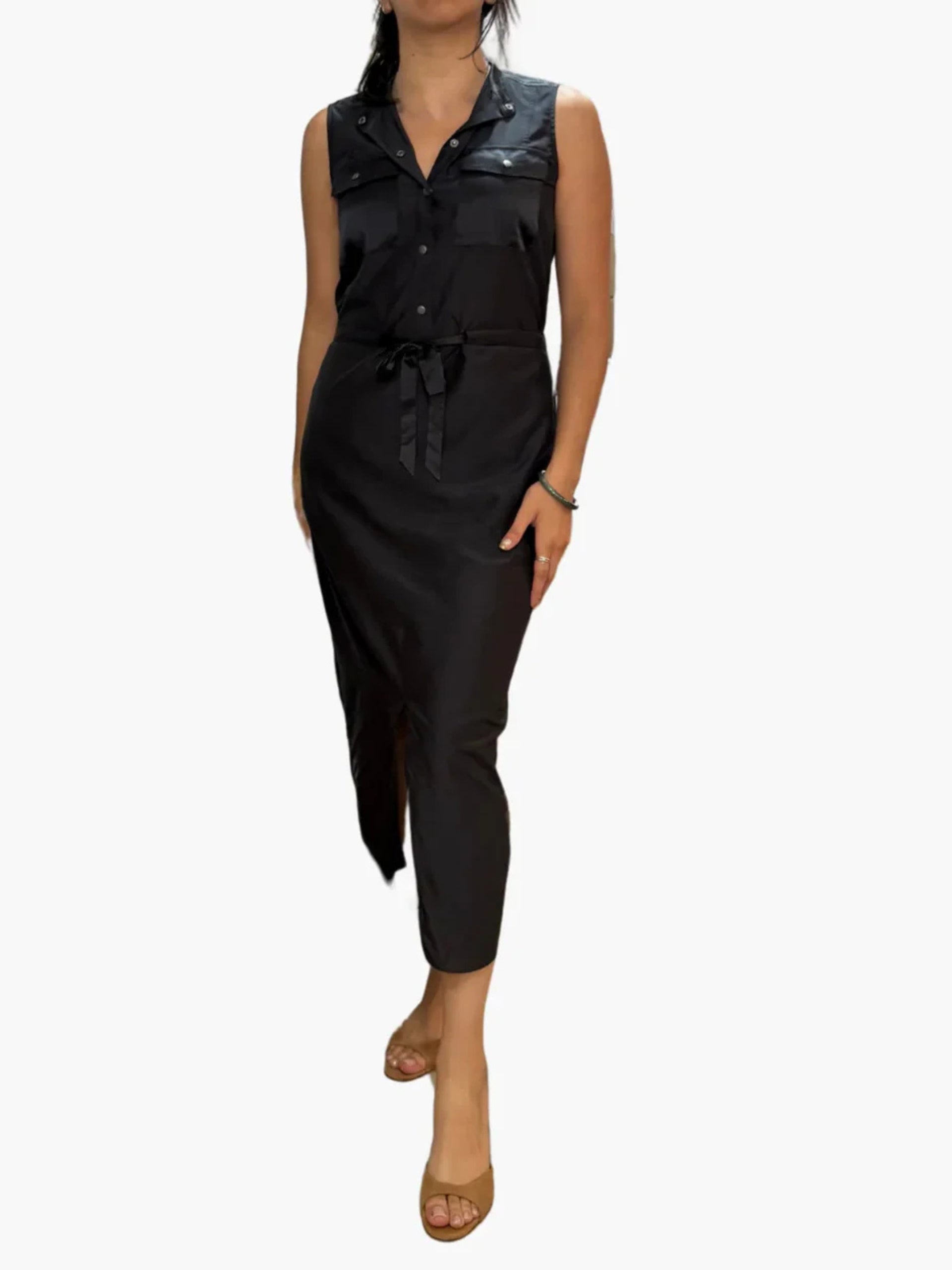 D504wb Go Silk Go Utility Shirtdress