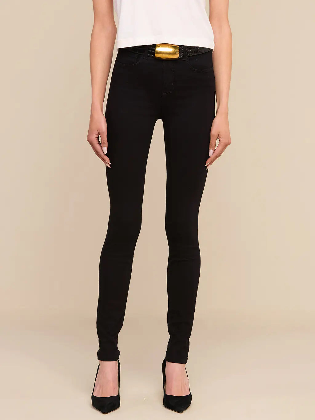 2352DNMn L'AGENCE Marguerite H/R Skinny