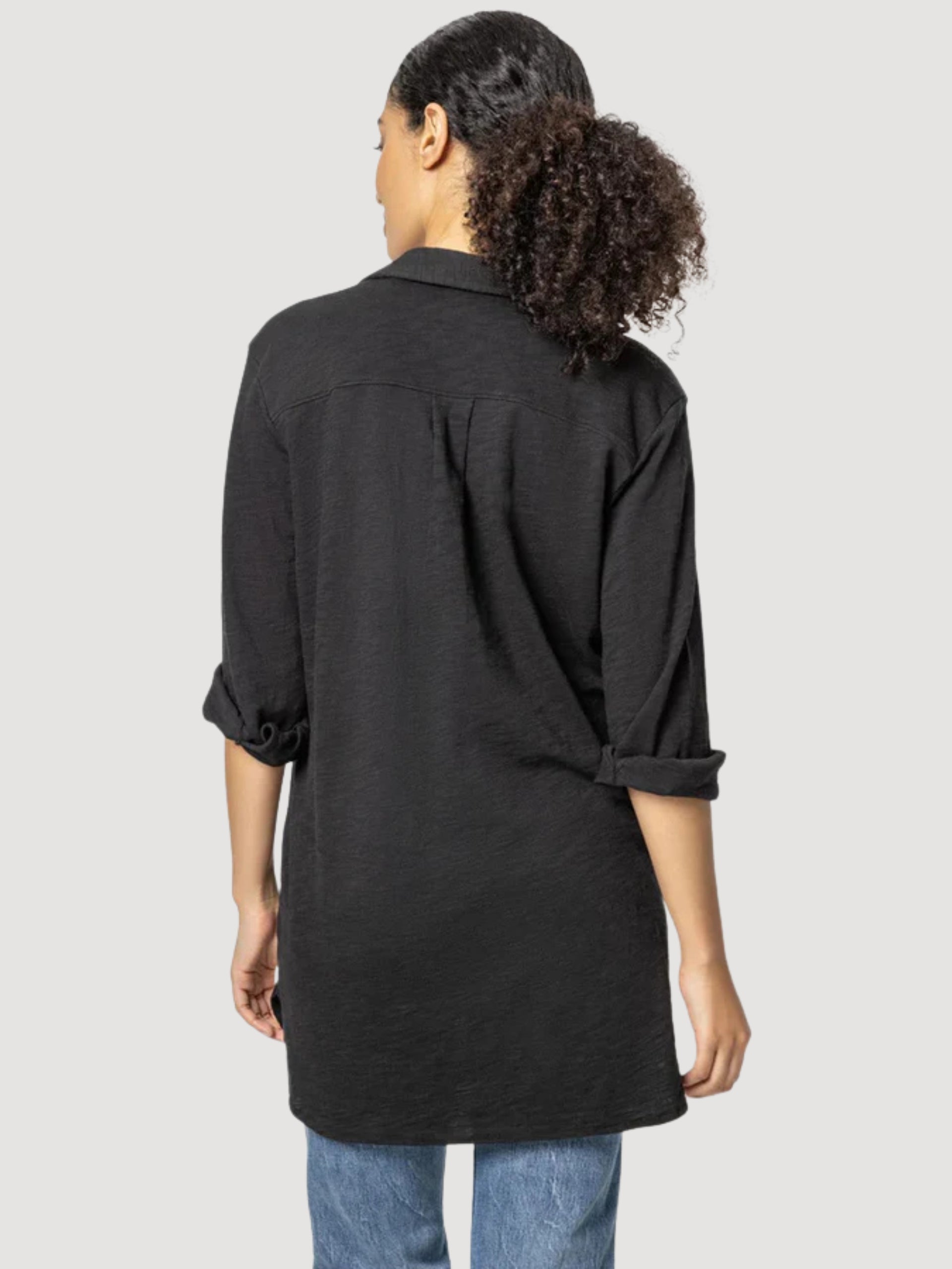 PA2035B LiLLa P Buttondown Tunic