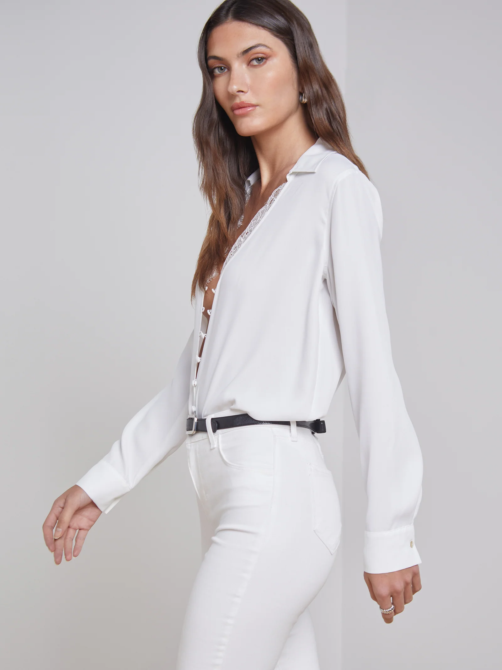 40543PYTw L'Agence Kori Blouse