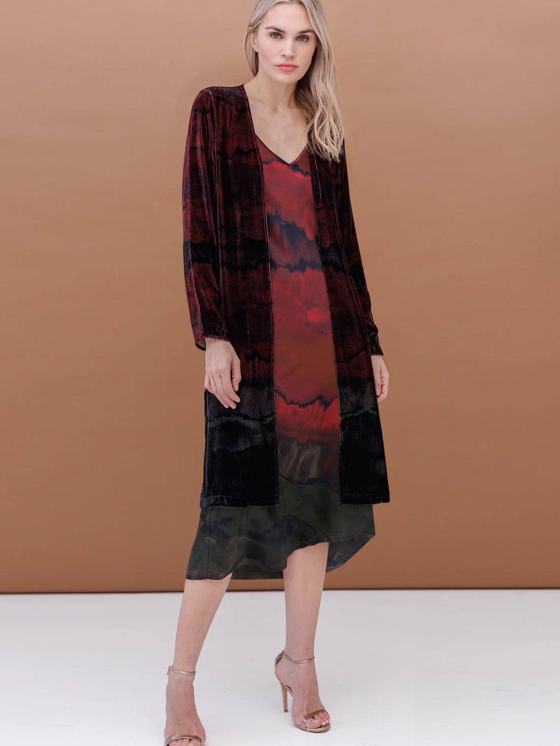 D427-WIGR Go Silk Go Slip Dress Print