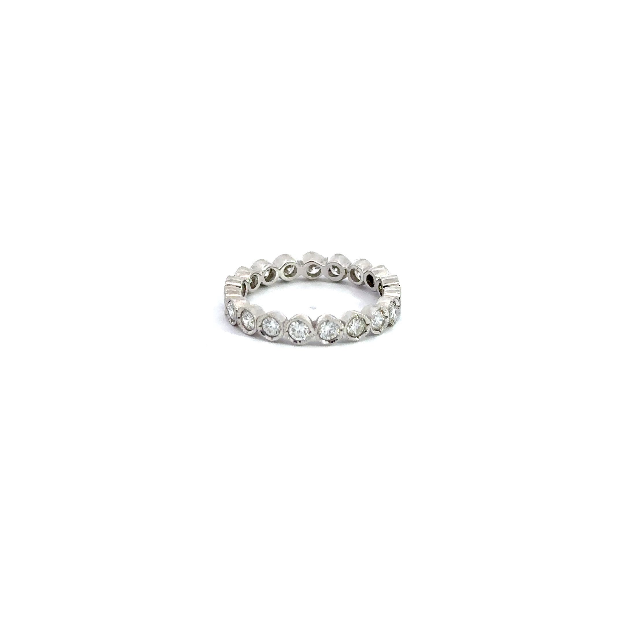 WD299 - 3mm Bezel Diamond Eternity Band