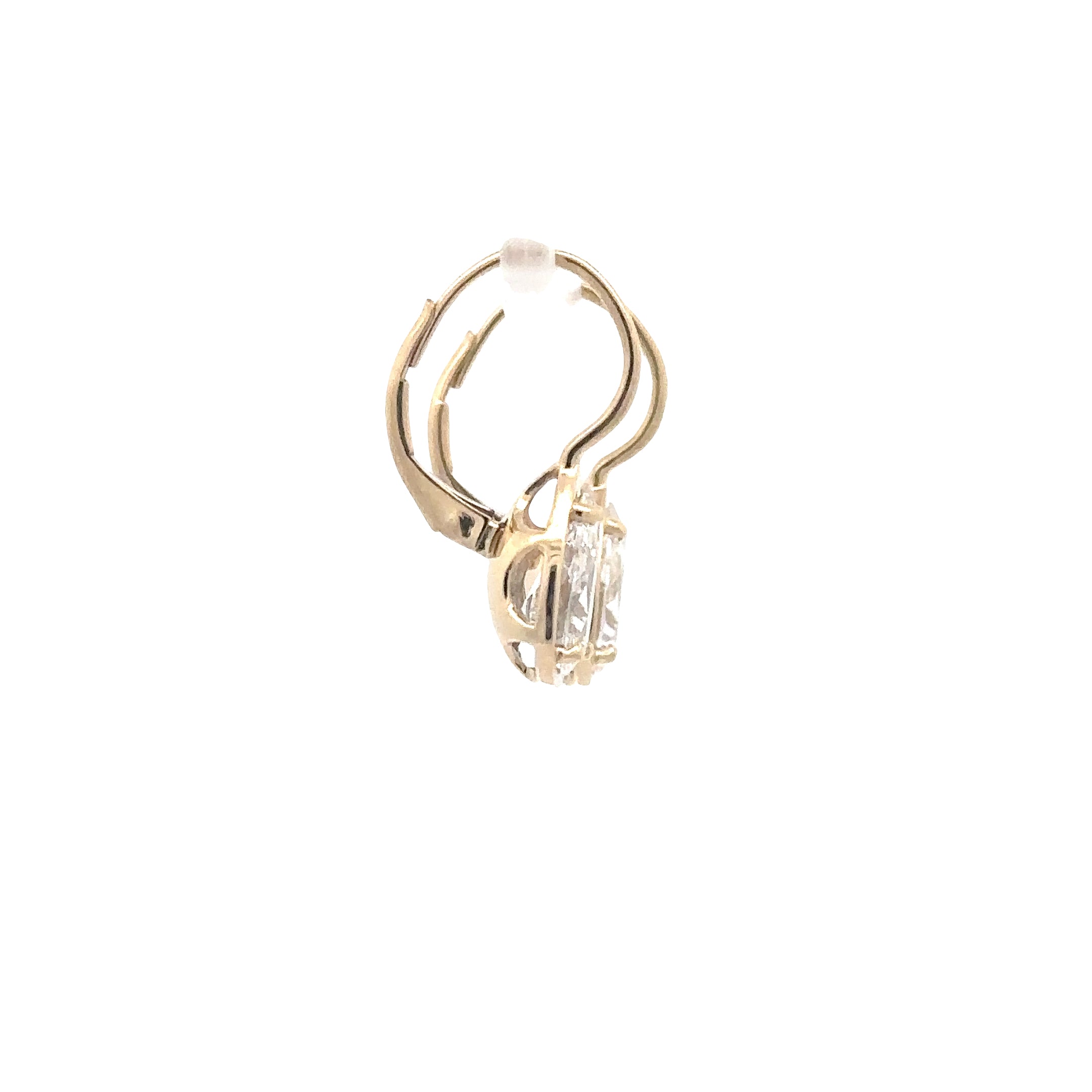 WD1854 Pear Shaped Lab Grown Diamond Earrings
