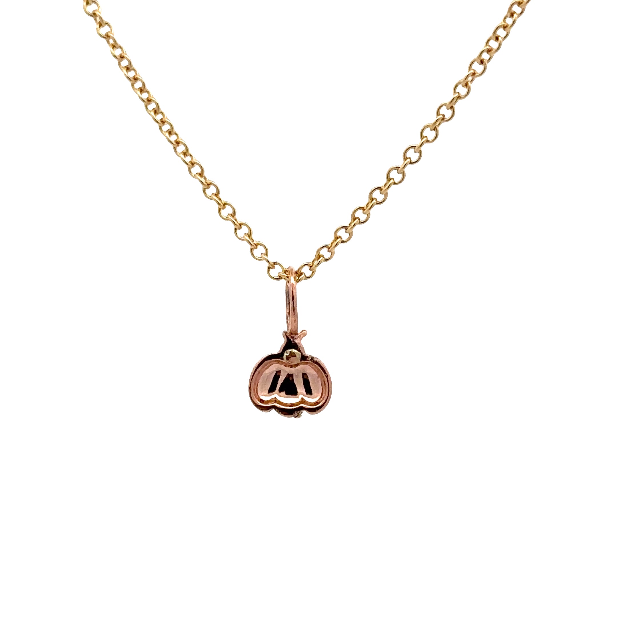 WD1920 14kt Gold Lady Bug Pendant with Ruby and Diamond Detail