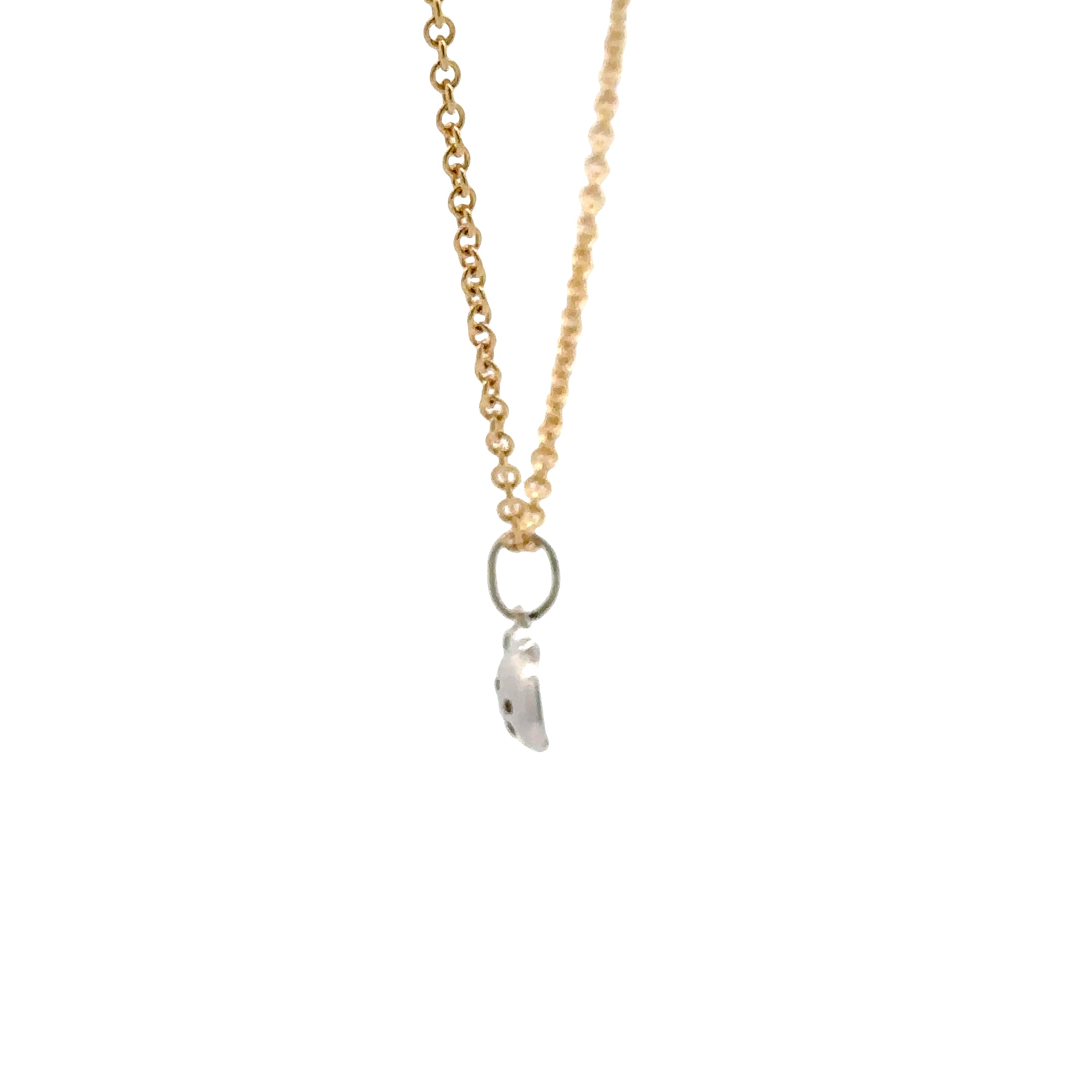 WD1920 14kt Gold Lady Bug Pendant with Ruby and Diamond Detail