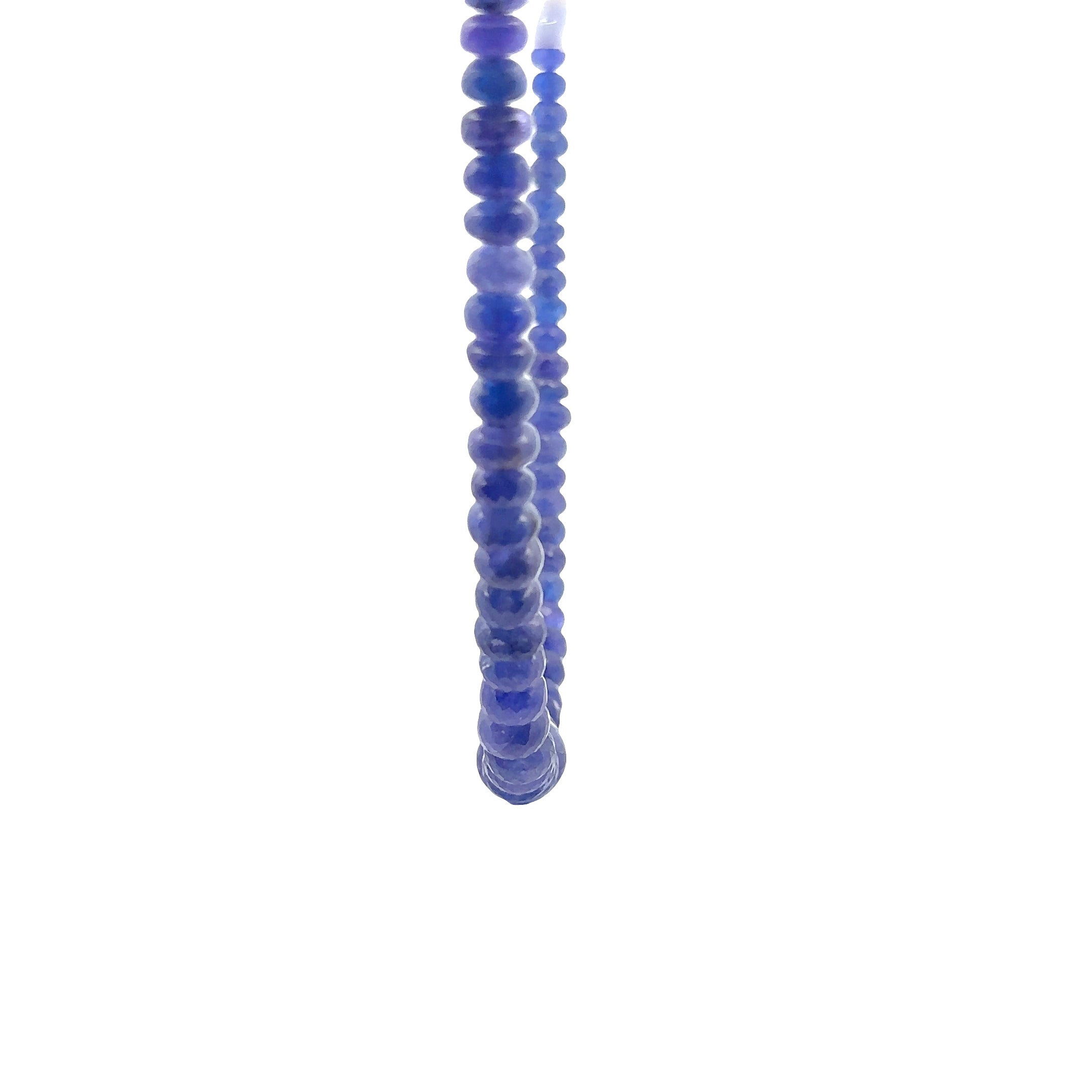 WD1922 Faceted Tanzanite Necklace — 14K Yellow Gold