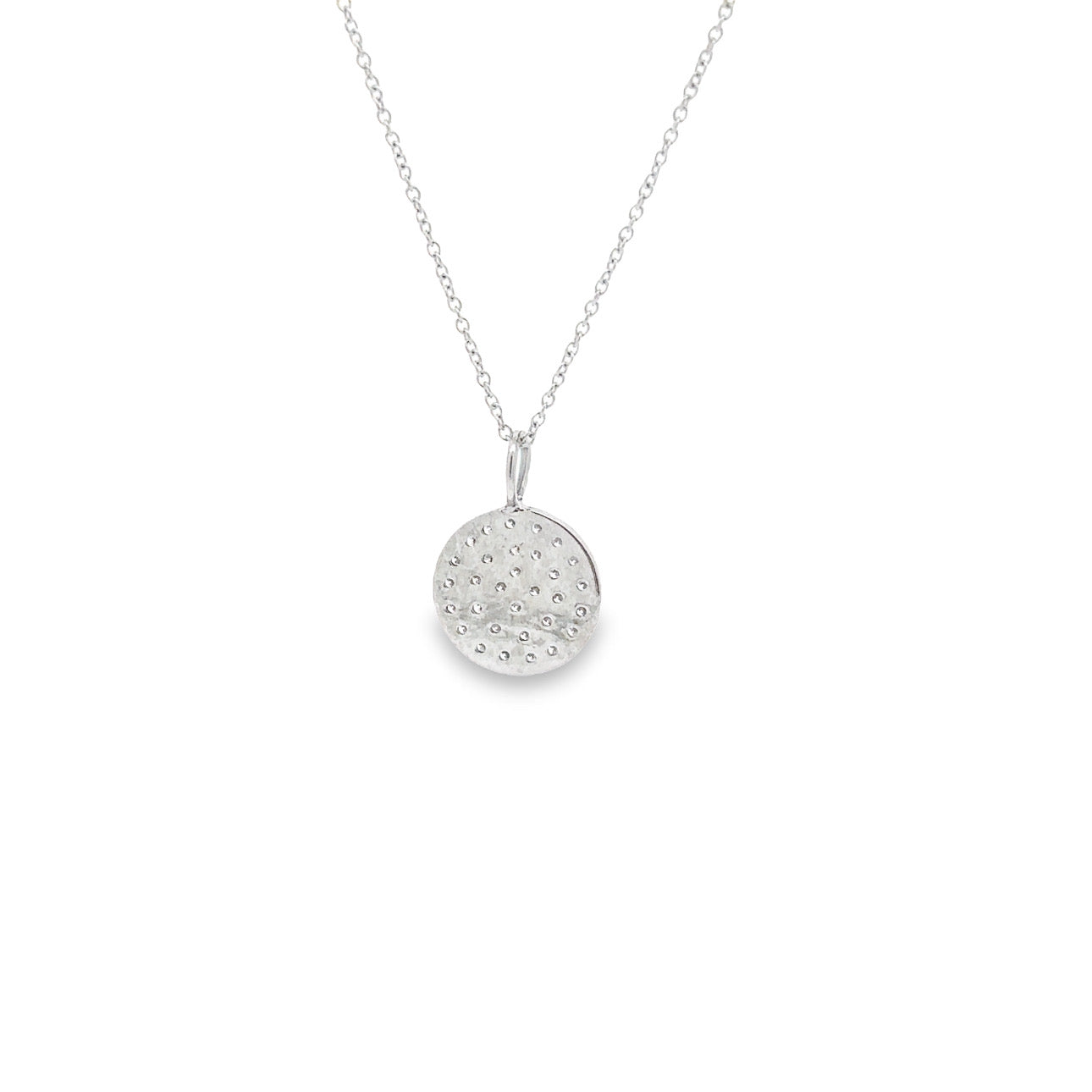 WD55-WDia-Pave Disk PENDANT ONLY