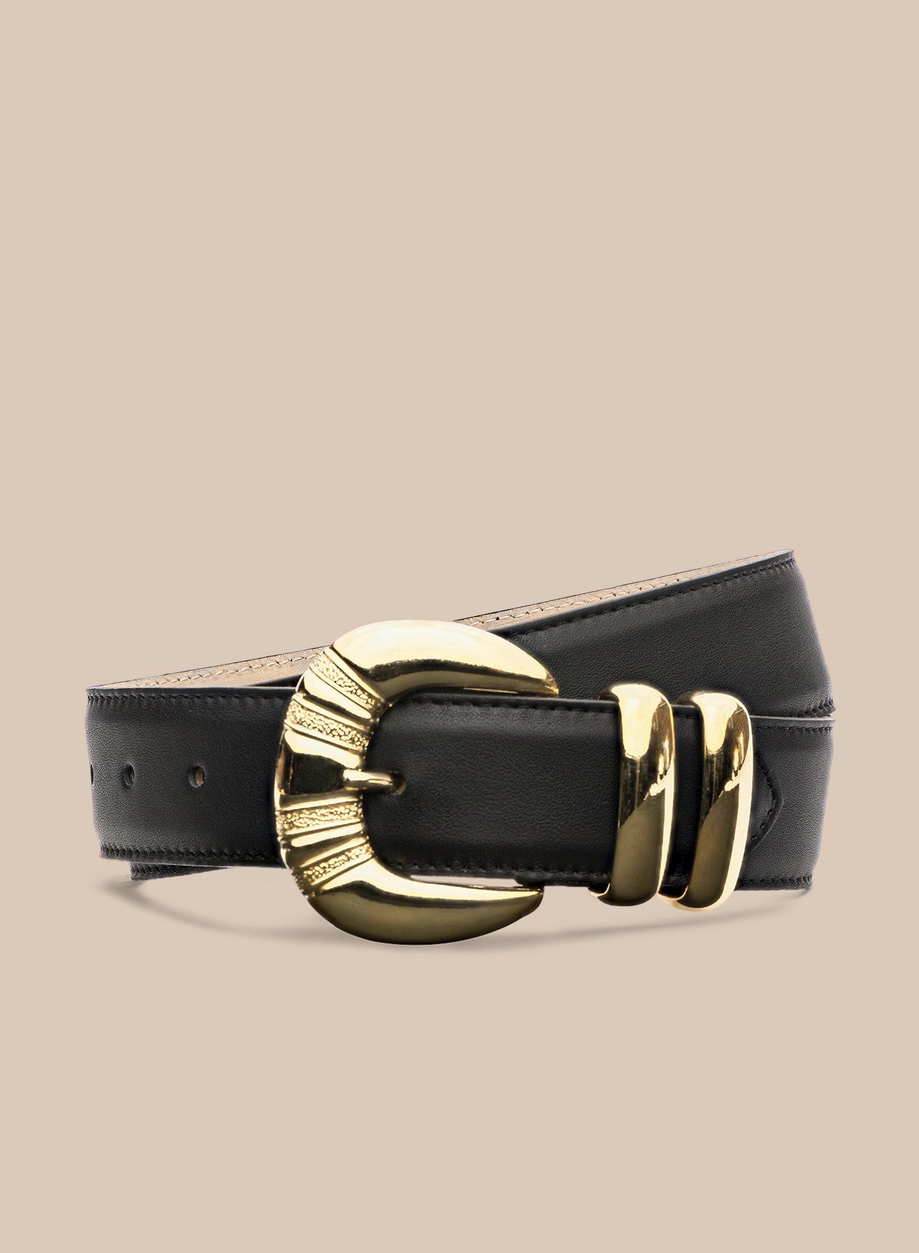 L4030B L'AGENCE The Yarros Embeslised Loop Belt