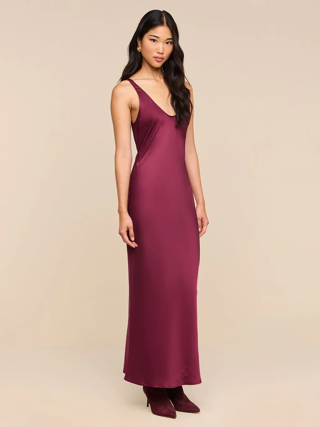 61120PLYmr L'AGENCE Akiya Tank Dress