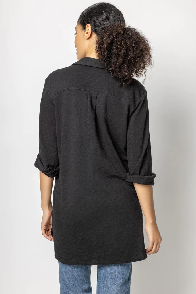 PA2035B LiLLa P Buttondown Tunic