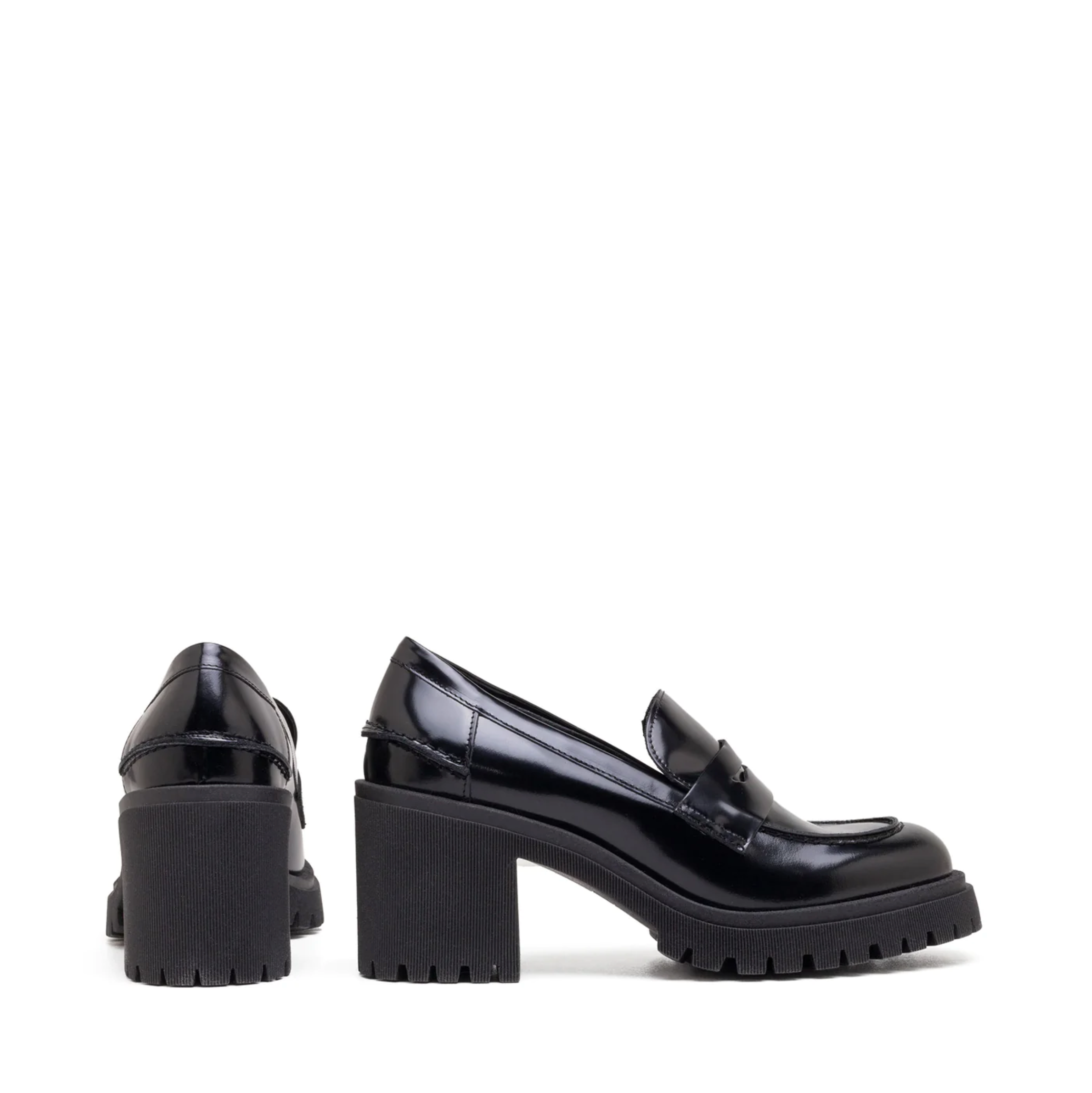 Michele Lopriore Alice Block Heel Mocassin