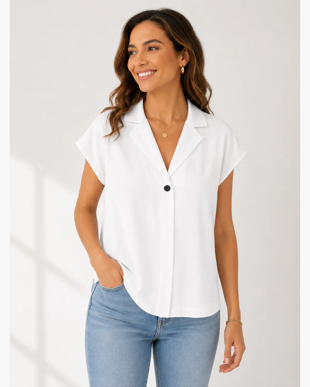 T1974w GoSILK Go Notch-urally Camp top