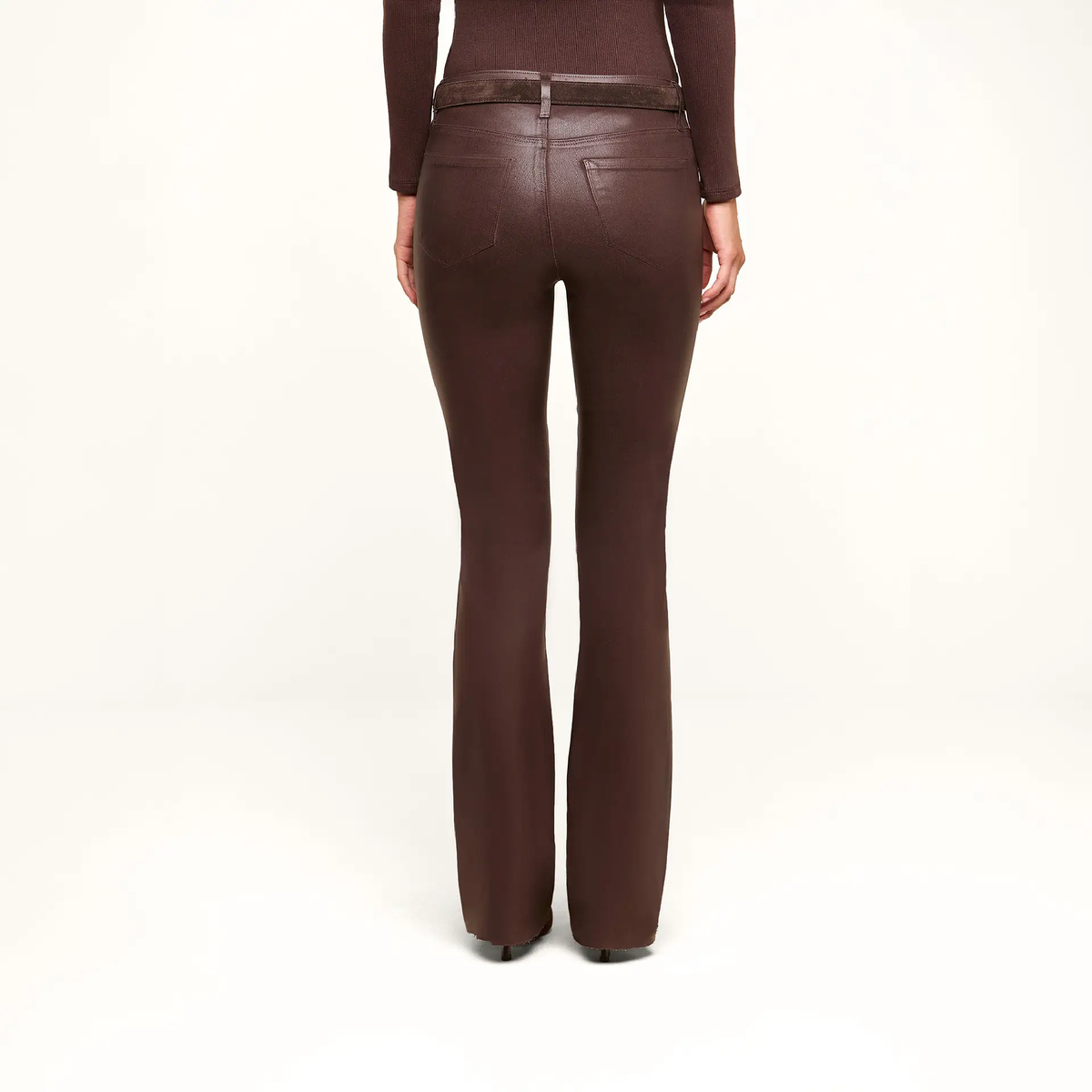 2649PDDcRdjb L'AGENCE The Ruth H/R Straight Coated denim