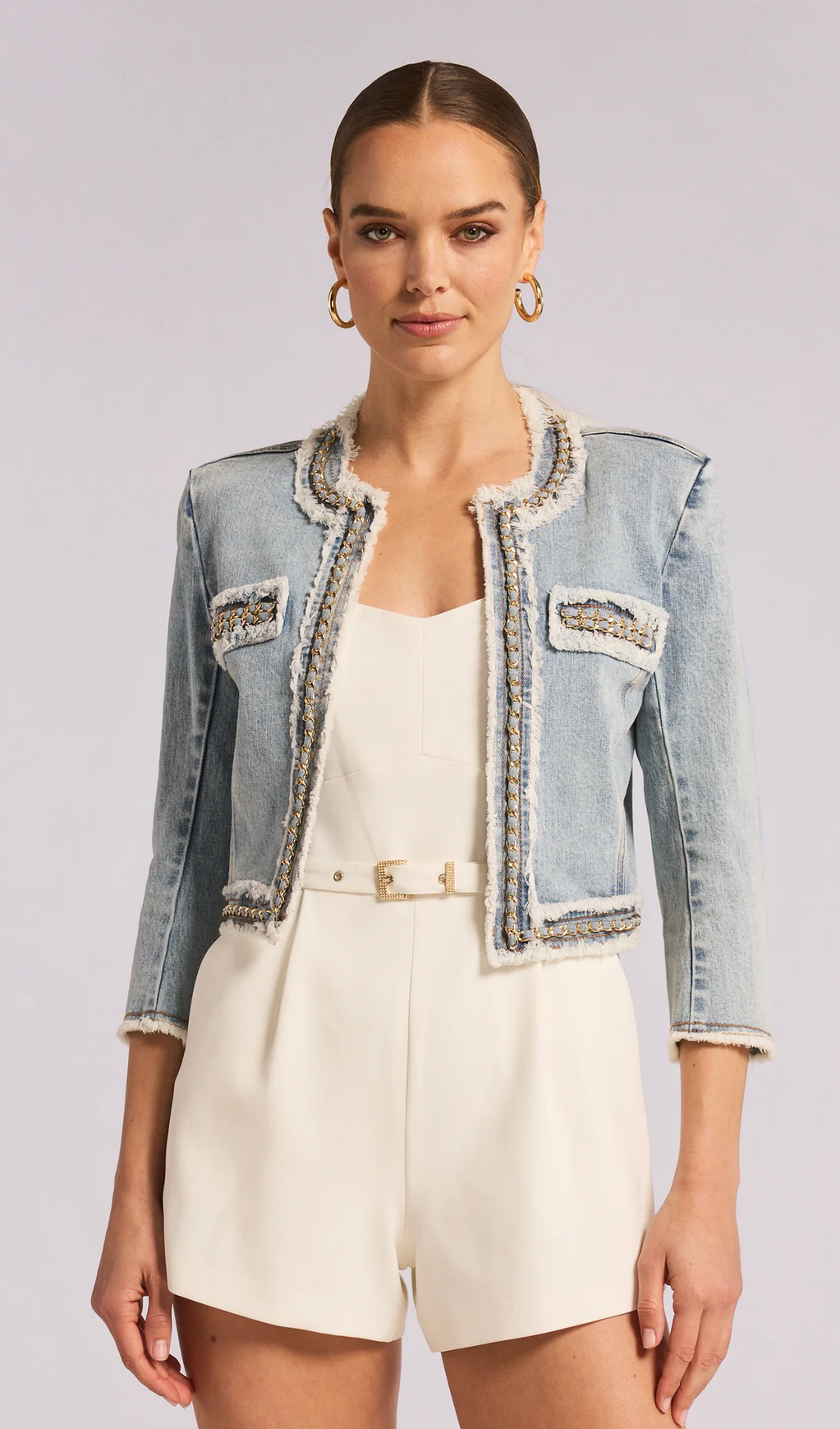 SP24363-1lb Generation Love Kenzie Denim Jacket