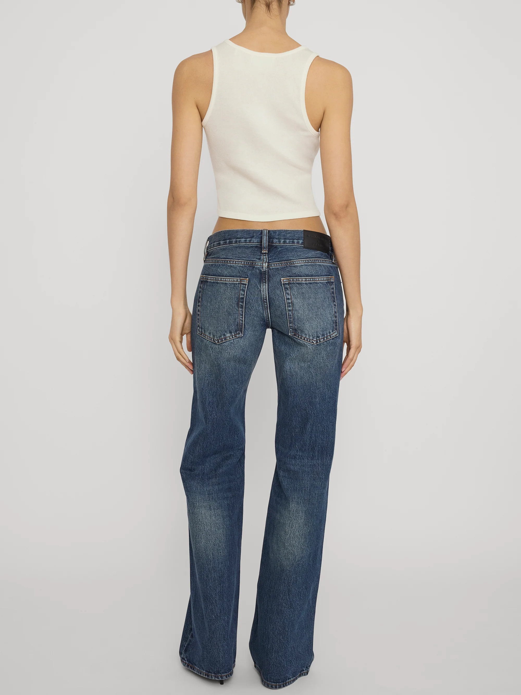 2055210t FRAME The Gray Denim pant
