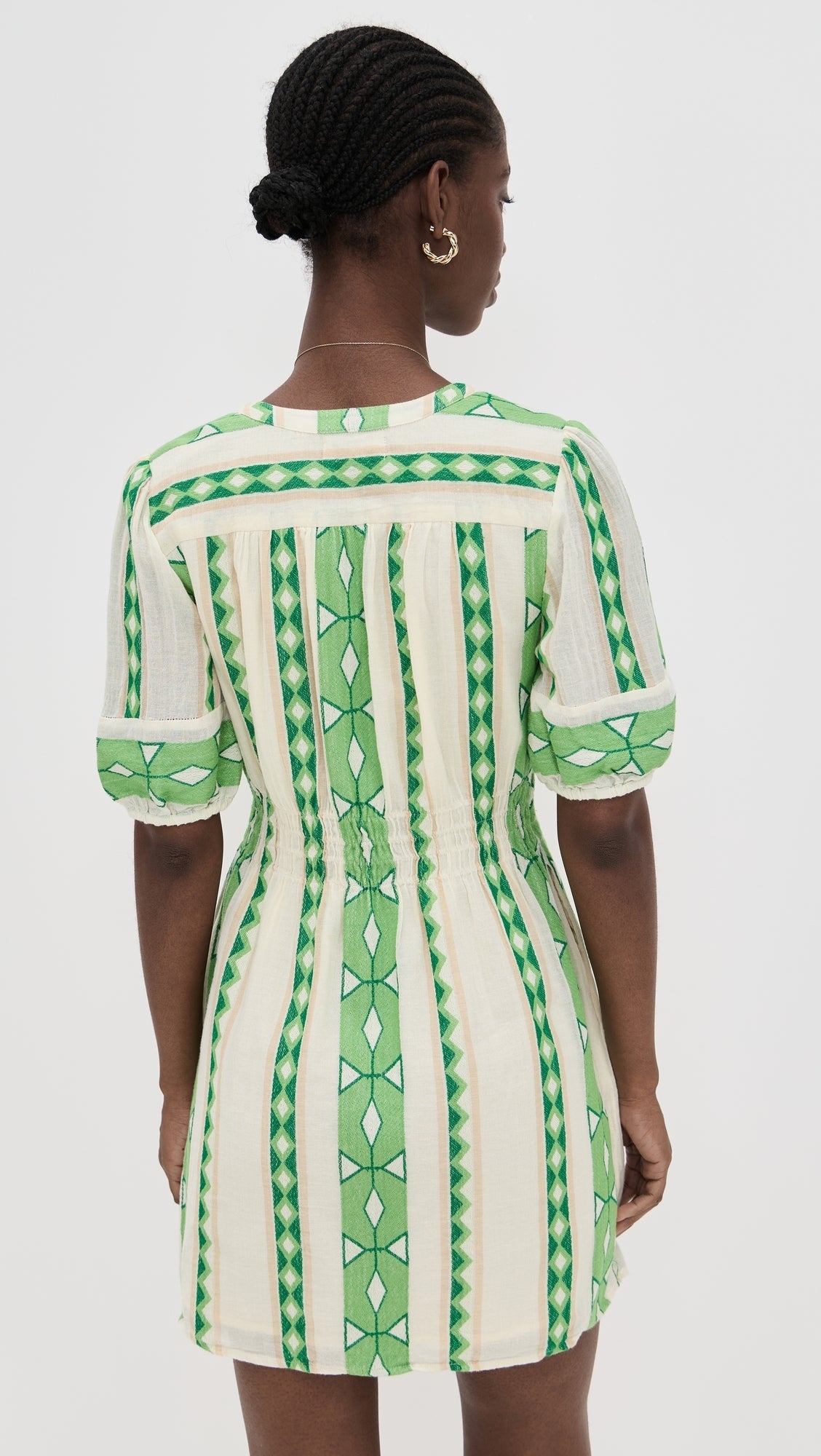 LUCY07l Velvet Split Neck Dress