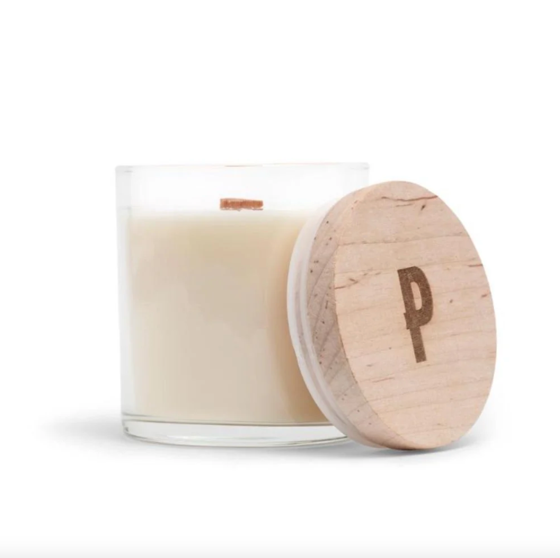 PCandle6.65 PIRETTE Wood Wick Soy Candle 6.65oz