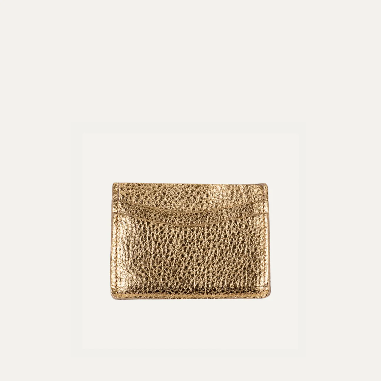 Card Holder | Gold Metallic Pauly Jen