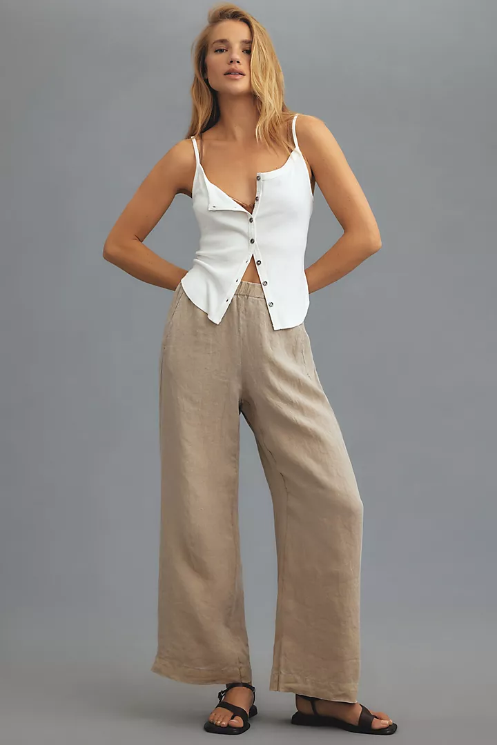 LOLA03aut Velvet  Lola Linen Pant