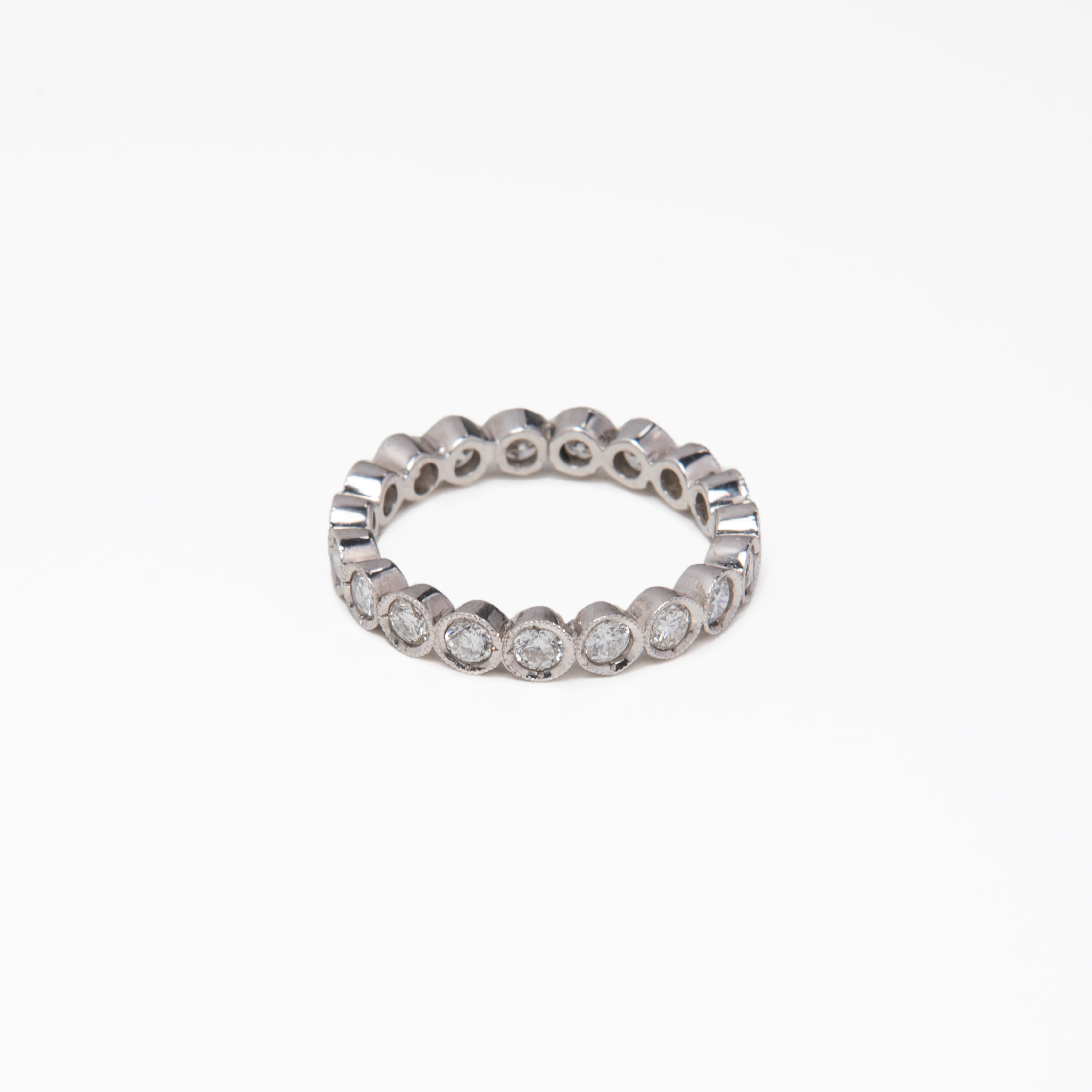 WD299 - 3mm Bezel Diamond Eternity Band