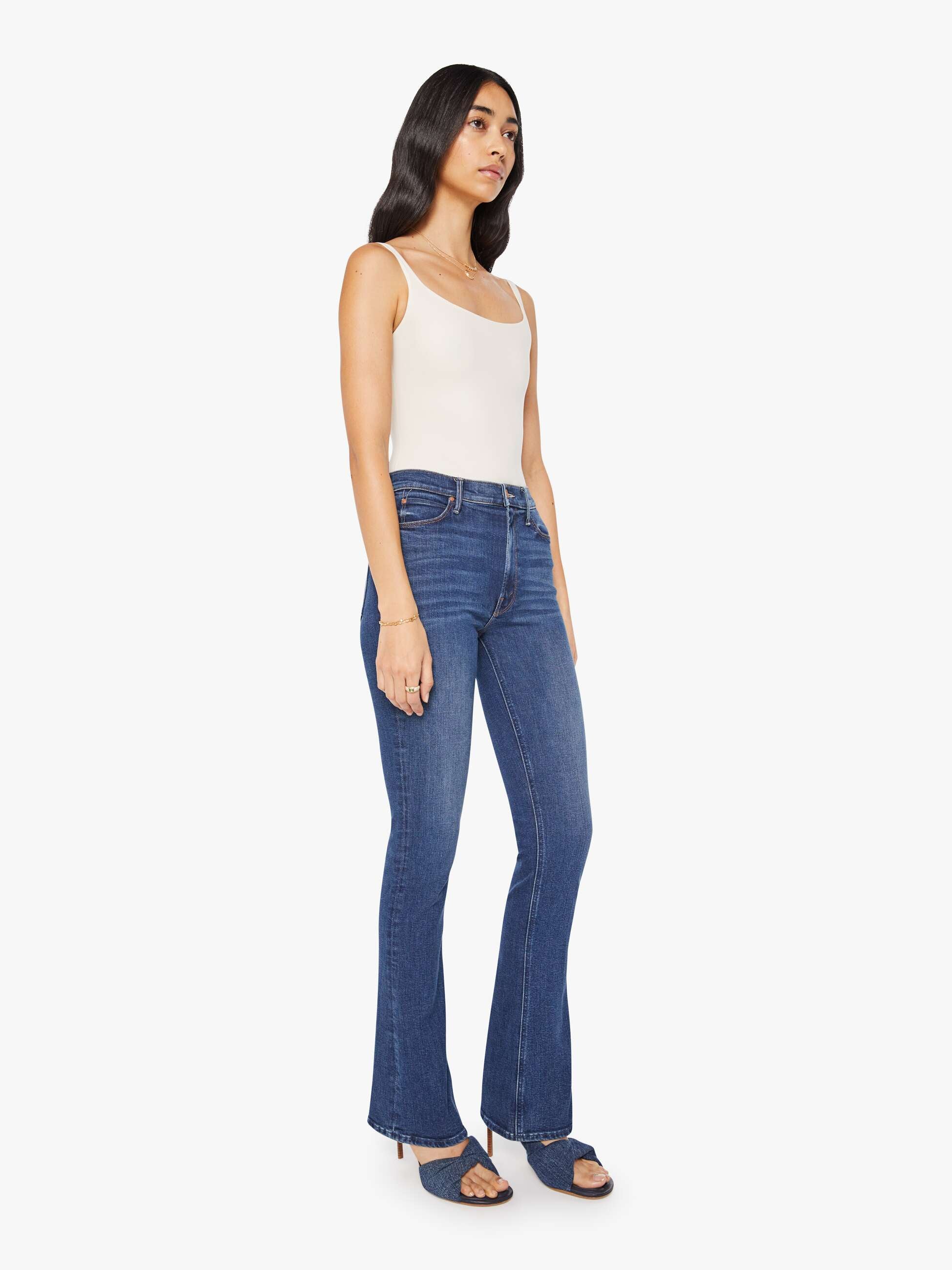 1043-2104sye MOTHER High Waisted Runaway